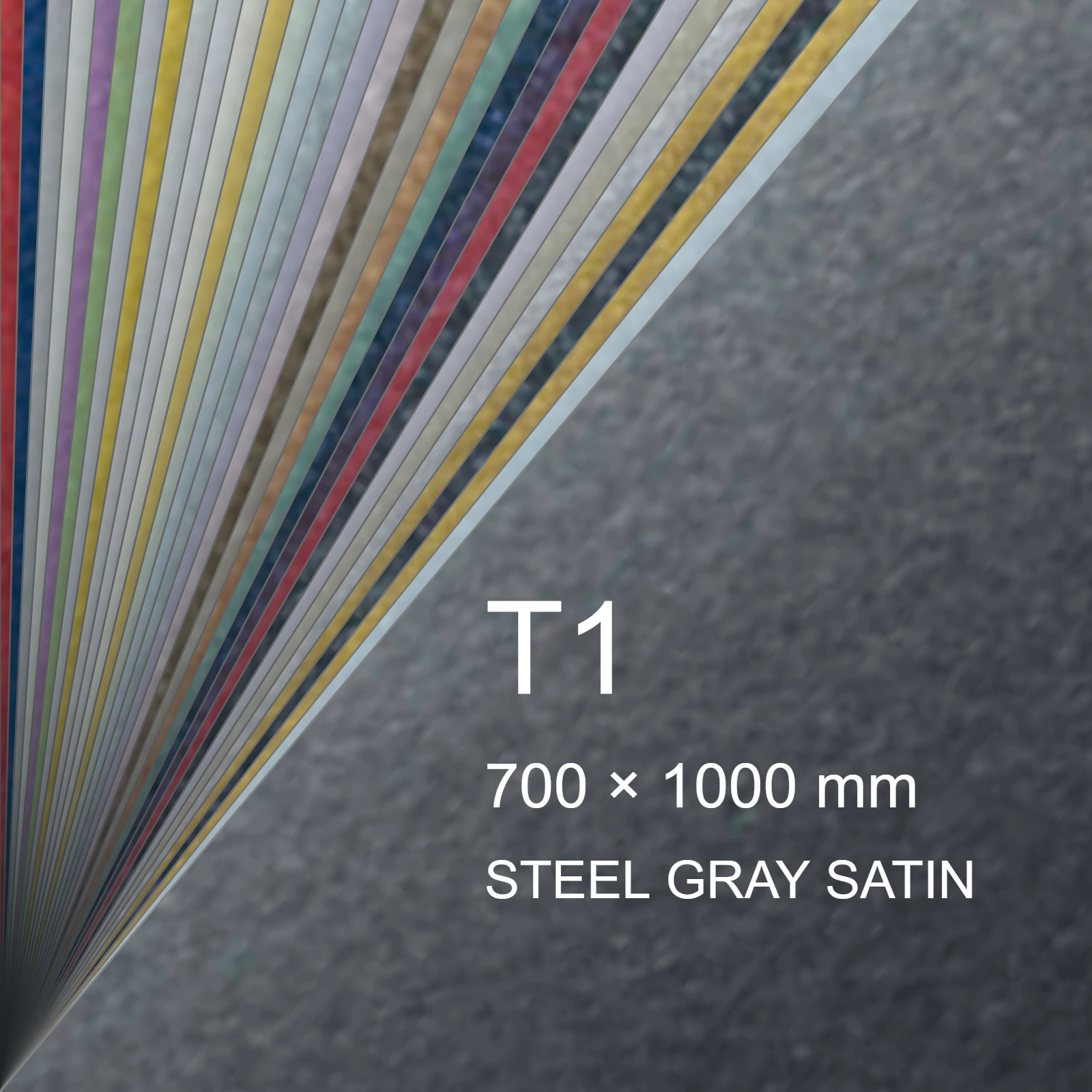 Cartoncino Favini, Majestic Satin, 290 g/m², T1, STEEL GRAY SATIN bra1003t1 - immagine aggiuntiva