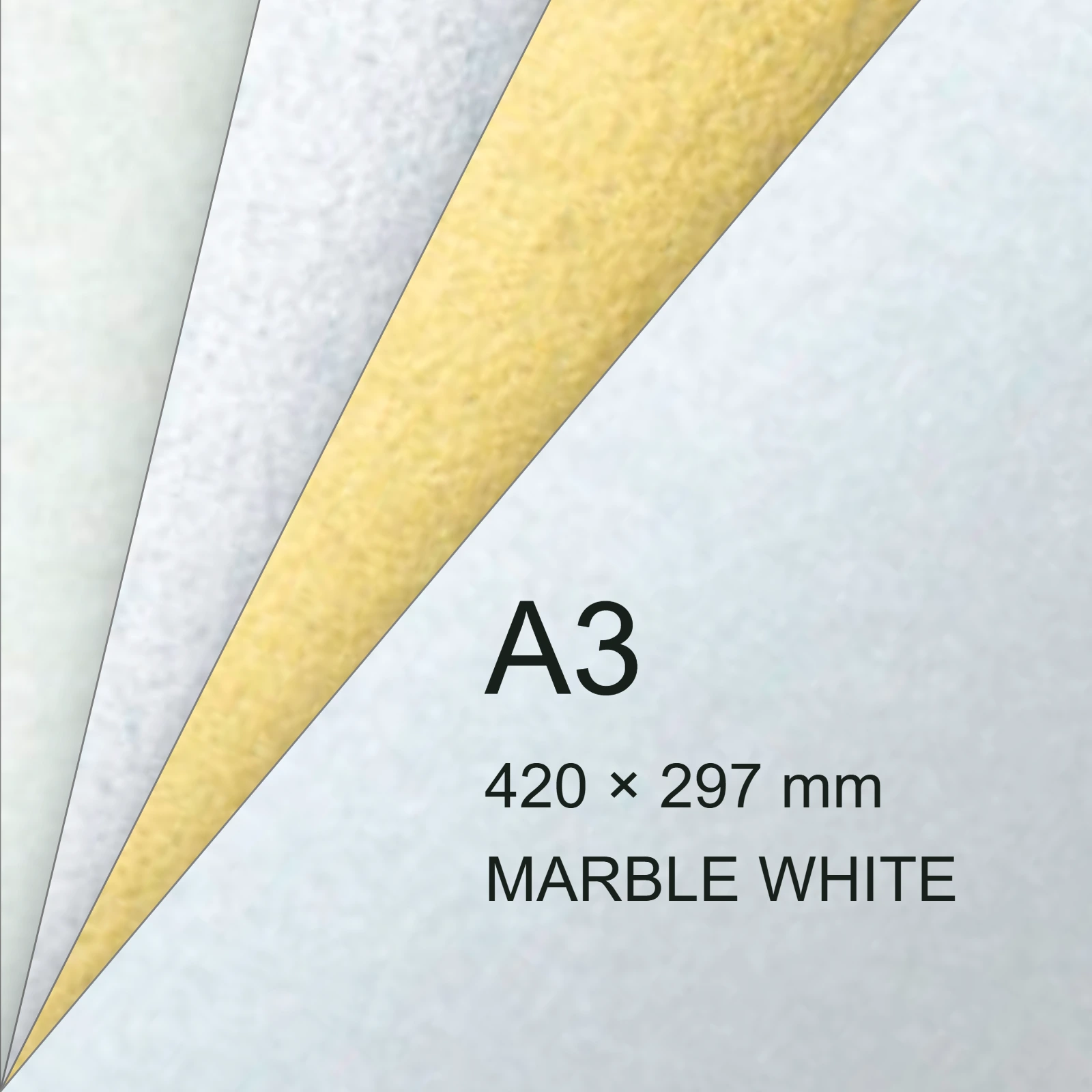 Cartoncino Favini, Majestic Digital HP Indigo, 120 g/m², A3, MARBLE WHITE bra6541a3 - immagine aggiuntiva