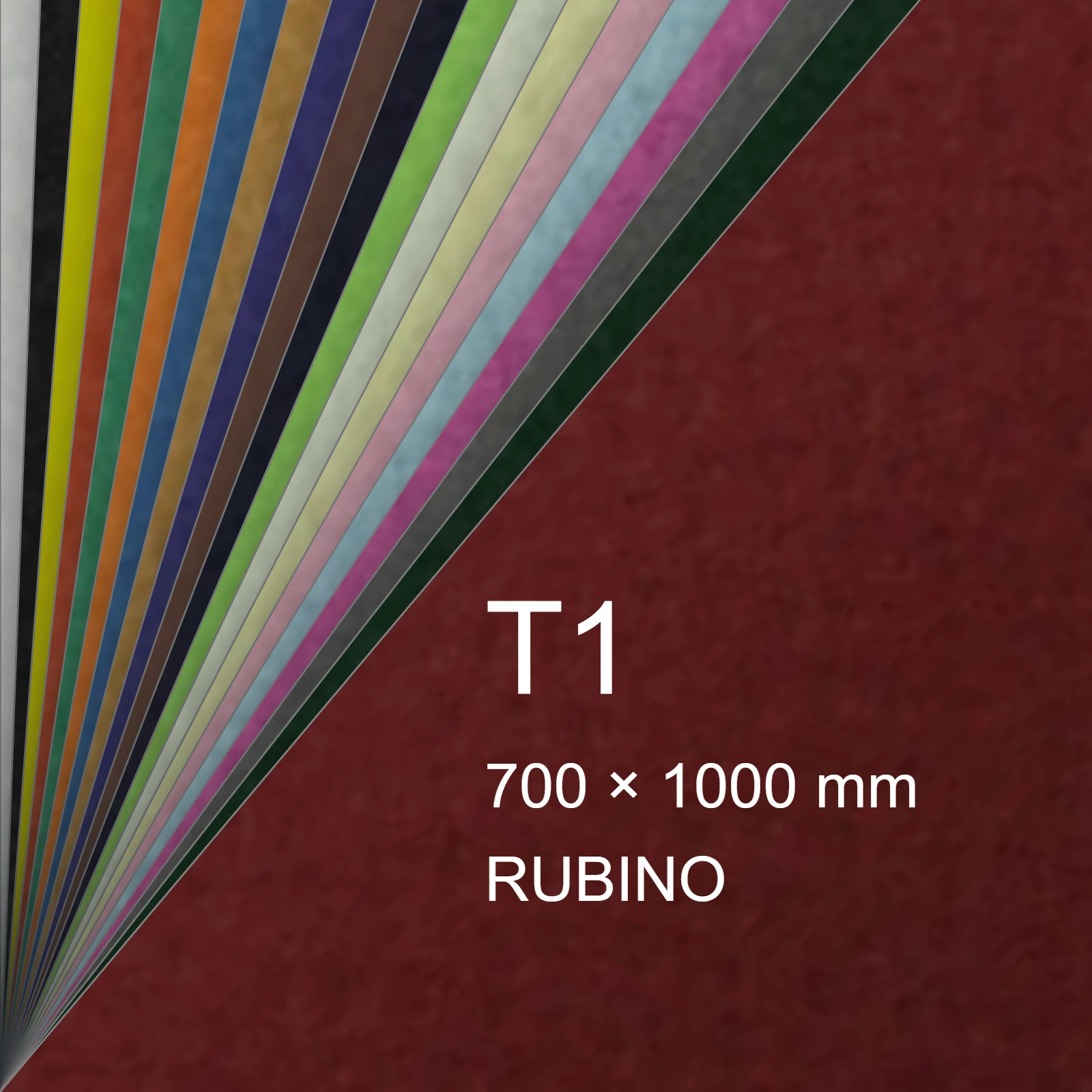 Cartoncino Favini, Prisma Color Sigillo Monoruvido, 220 g/m², T1, RUBINO 05 FAVA3330A1 - immagine aggiuntiva