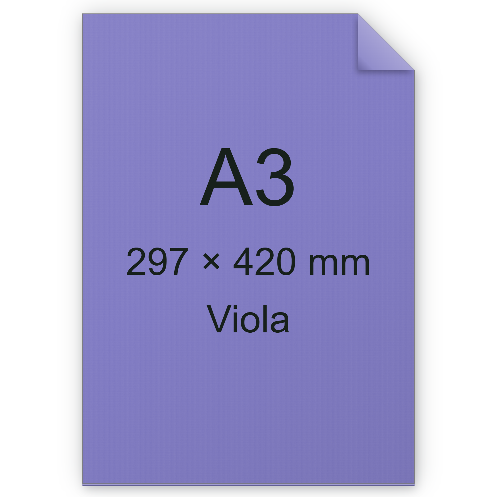 Cartoncino Favini, Burano, 200 g/m², A3, VIOLA 49 BRA824a3