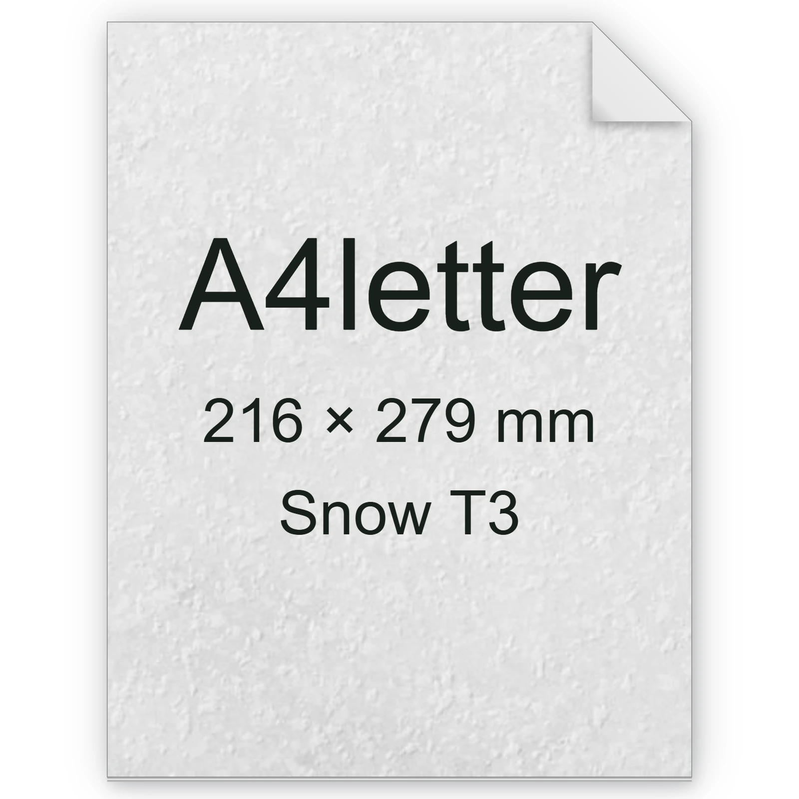 Carta Favini, Classy Covers, 115 g/m², A4letter, SNOW T3 bra6640a4letter