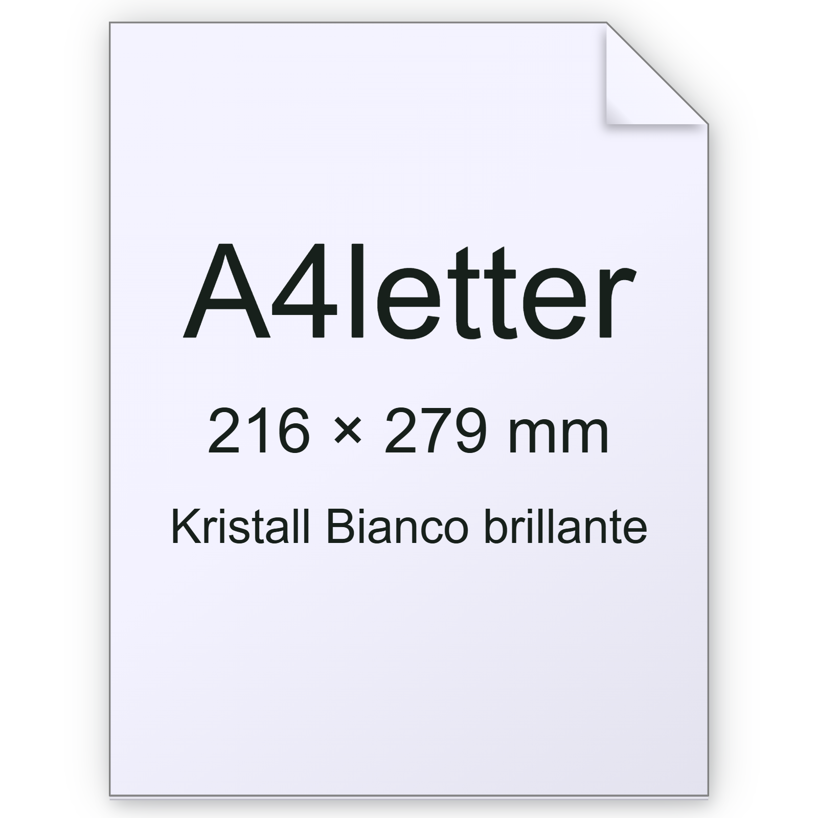 CartoncinoKristall, Munken, BiancoBrillante, 120gr, a4letter bra1757a4letter