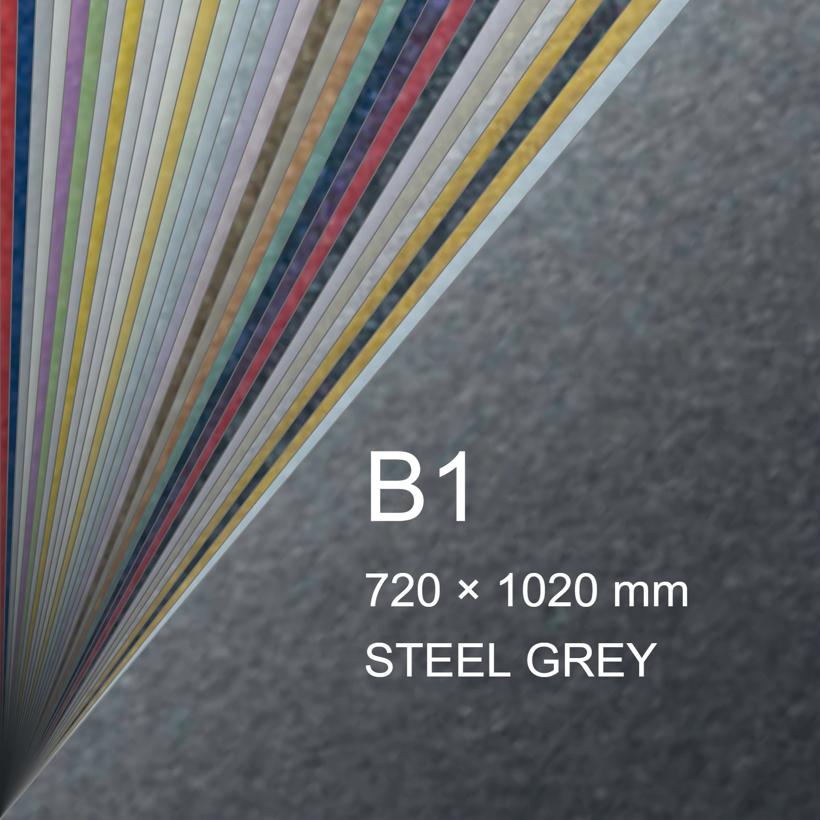 Cartoncino Favini, Majestic Satin, 120 g/m², B1, STEEL GREY bra6539b1 - immagine aggiuntiva