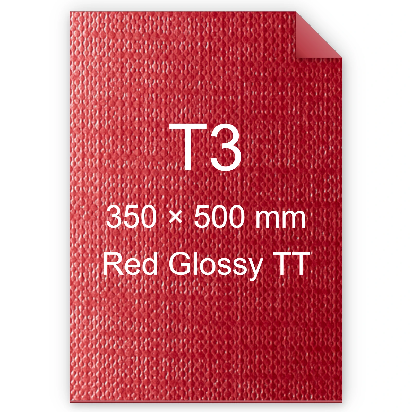 Cartoncino Favini, Classy Covers, 125 g/m², T3, RED GLOSSY TT bra6636t3