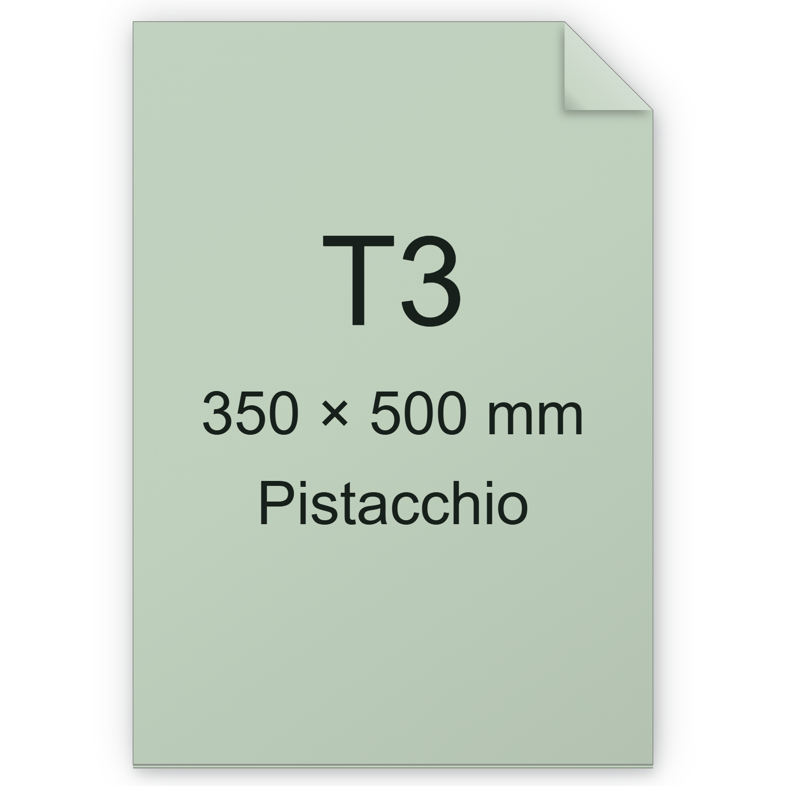 Carta Favini, Burano, 90 g/m², T3, PISTACCHIO 04 bra838t3