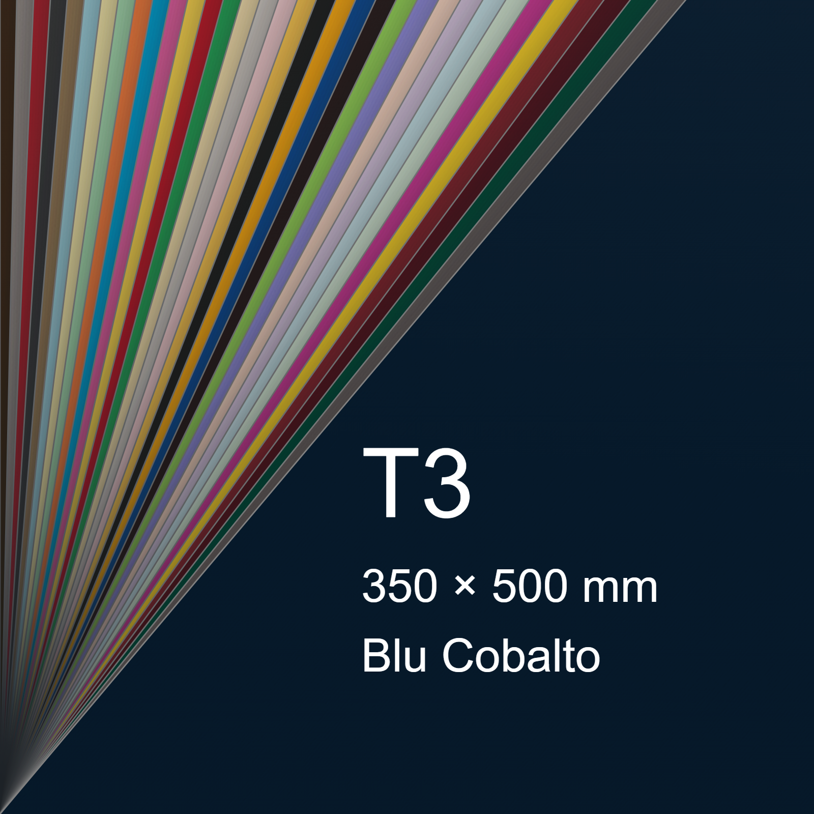 Cartoncino Favini, Burano, 200 g/m², T3, BLU COBALTO 66 BRA3342t3 - immagine aggiuntiva