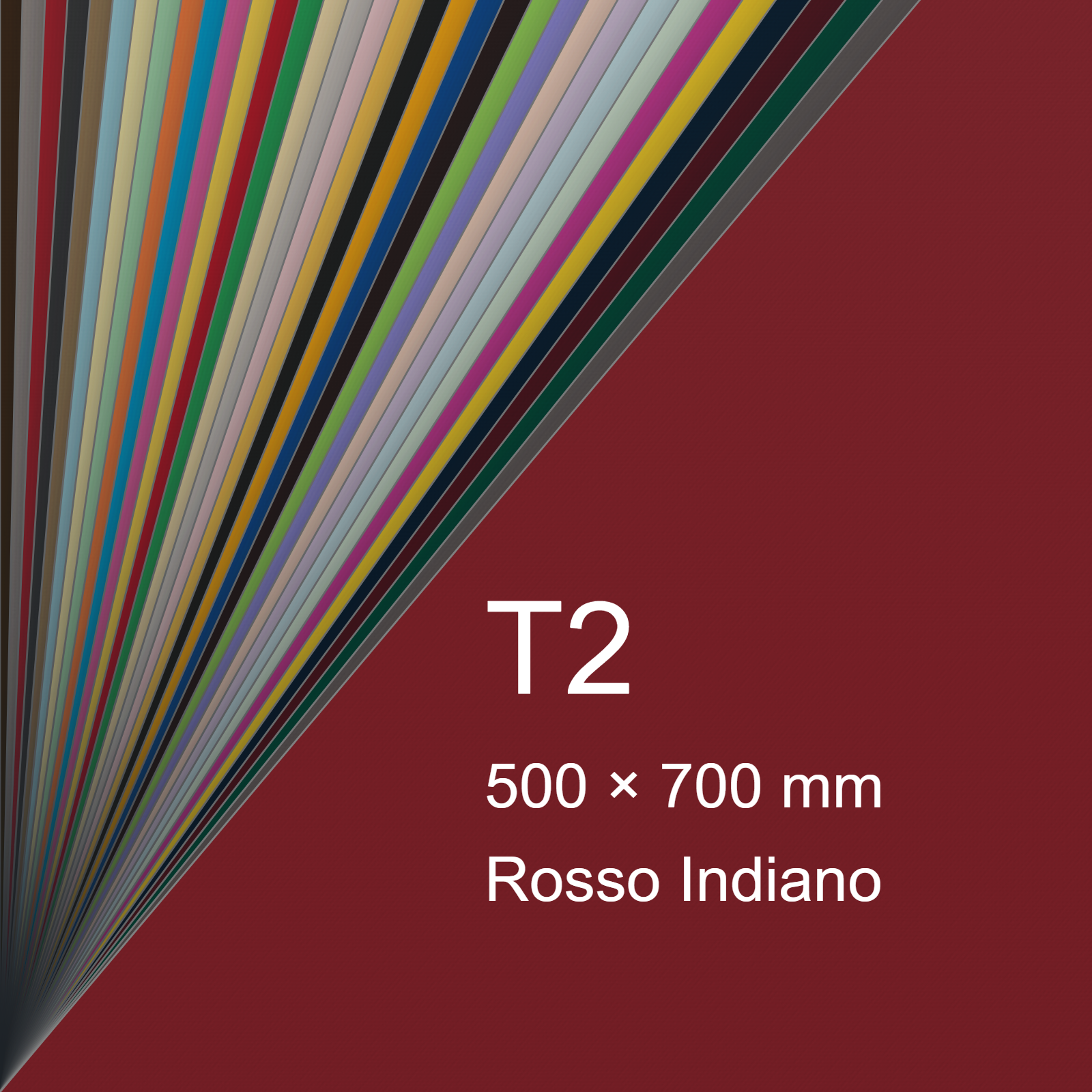 Cartoncino Favini, Burano, 140 g/m², T2, ROSSO INDIANO 69 bra853T2 - immagine aggiuntiva