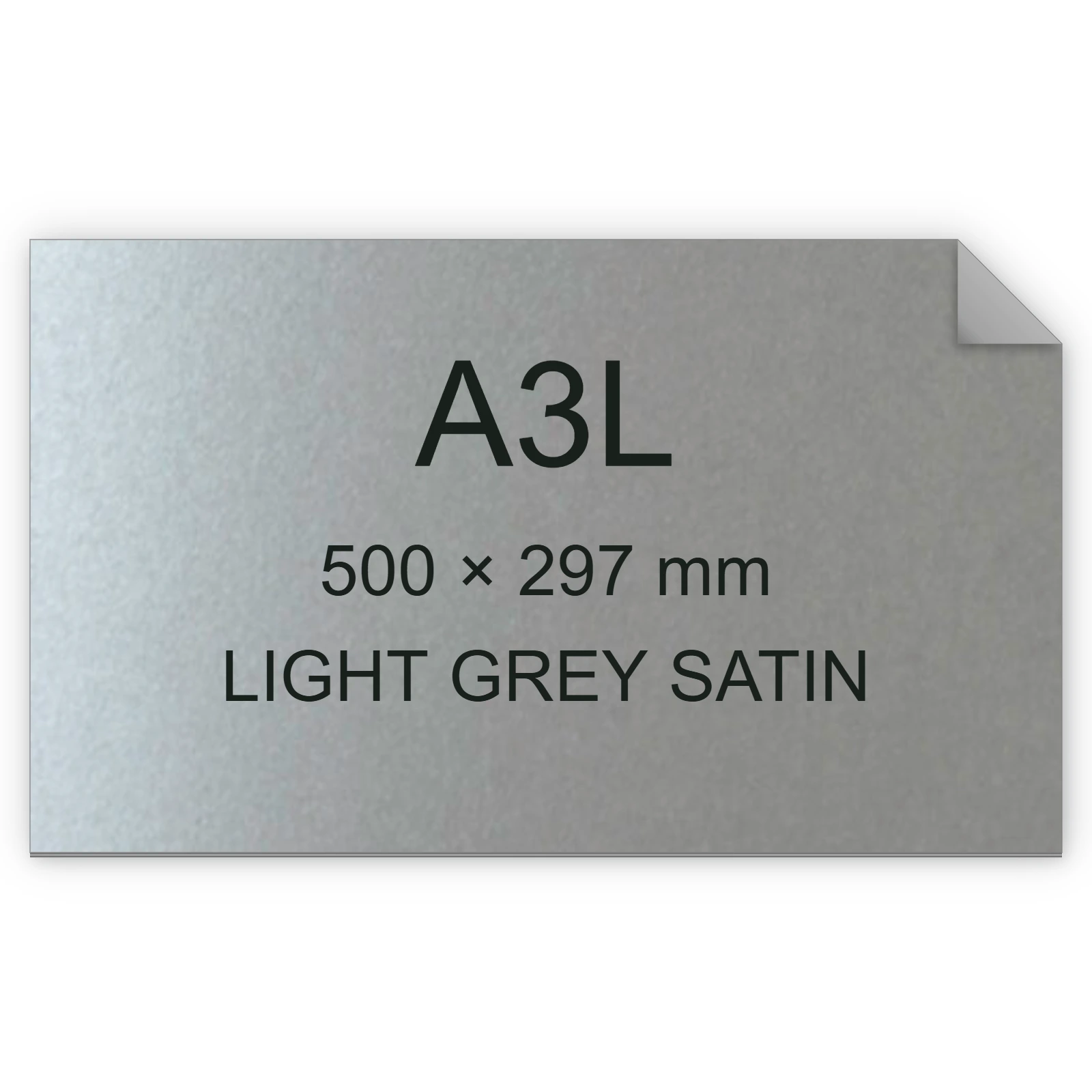 Cartoncino Favini, Majestic Satin, 290 g/m², A3L, LIGHT GREY SATIN bra980a3l