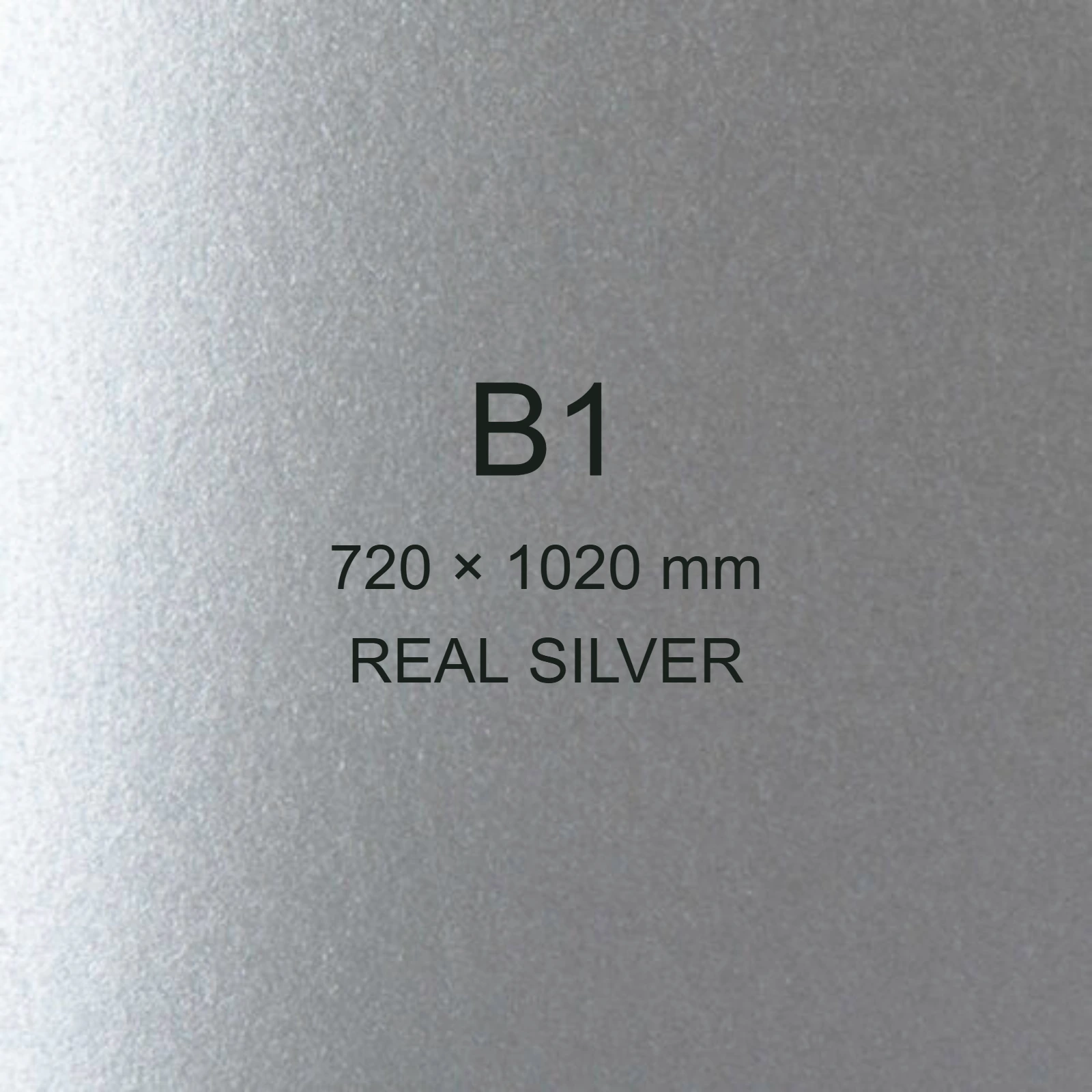 Cartoncino Favini, Majestic Luxus, 290 g/m², B1, REAL SILVER bra606b1 - immagine aggiuntiva