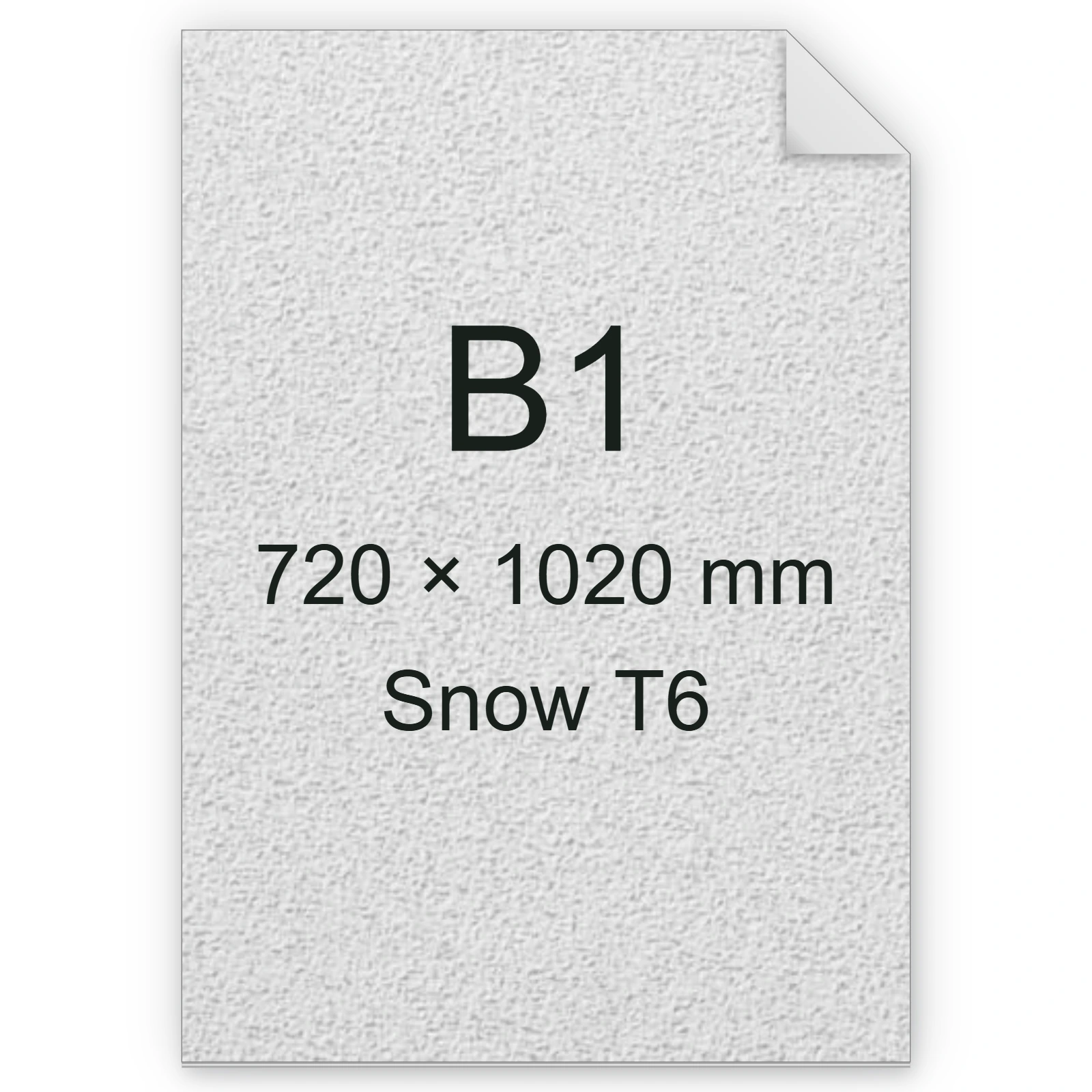 Carta Favini, Classy Covers, 115 g/m², B1, SNOW T6 bra6642b1