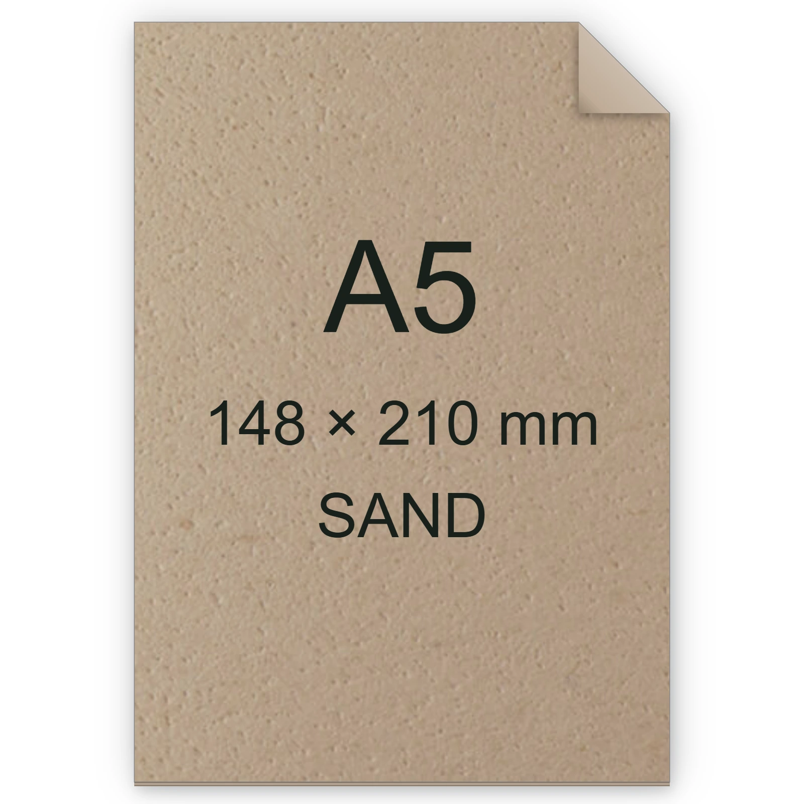 Cartoncino Favini, Remake Carapace, 120 g/m², A5, SAND BRA605a5