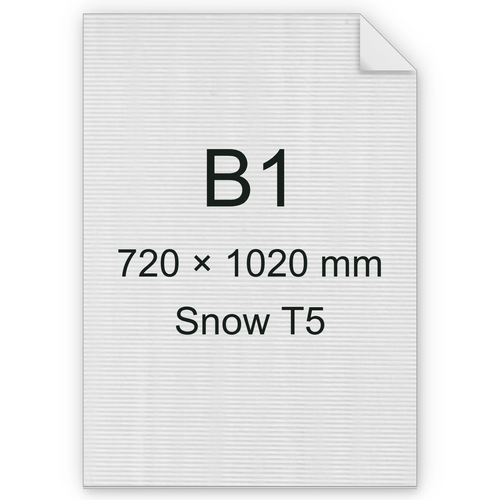 Carta Favini, Classy Covers, 115 g/m², B1, SNOW T5 bra6641b1