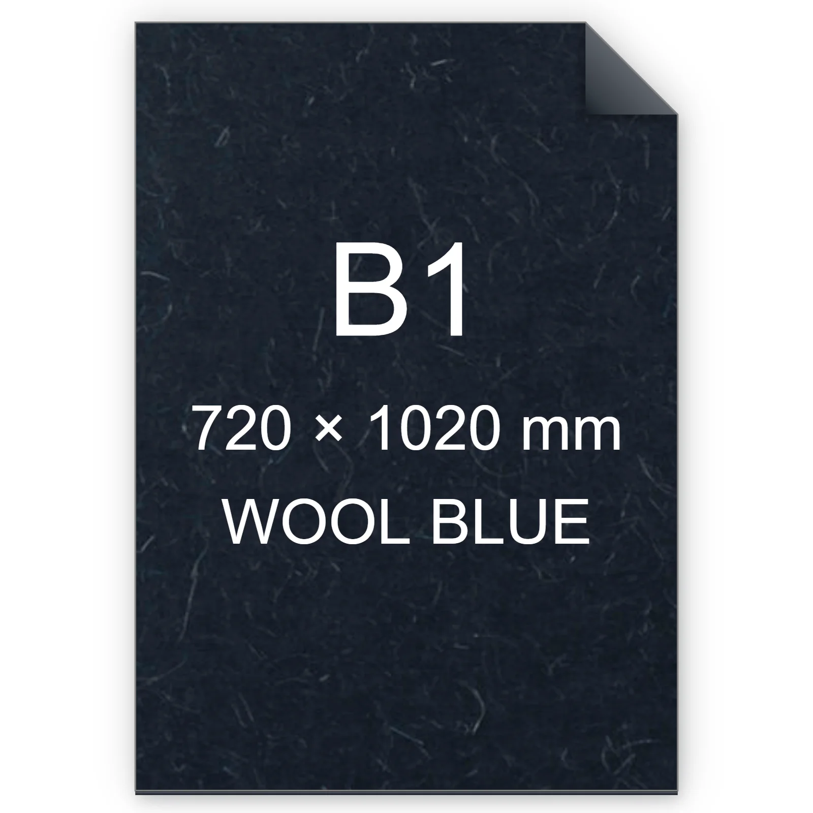 Cartoncino Favini, Refit, 120 g/m², B1, WOOL BLUE bra6740b1