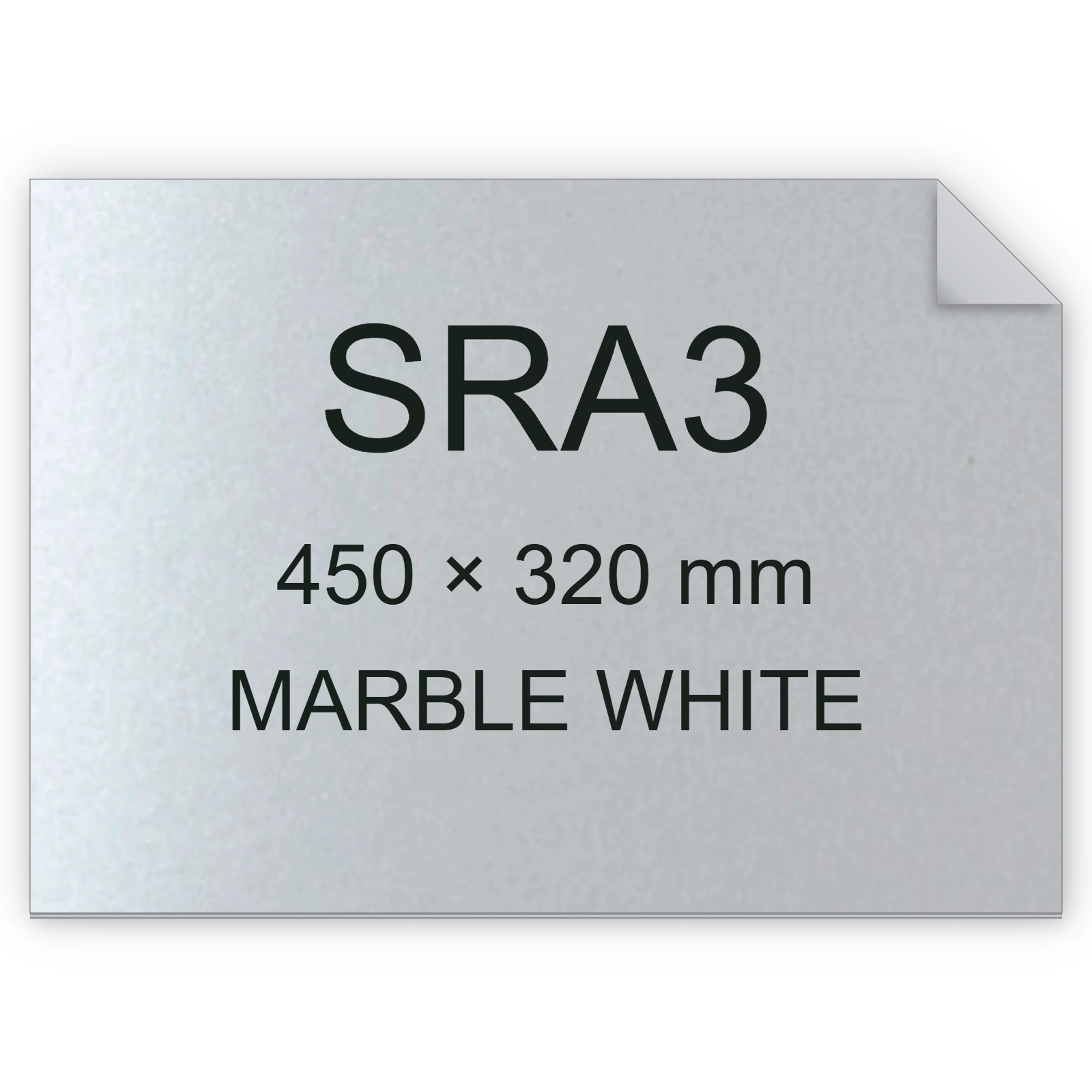 Cartoncino Favini, Majestic Digital HP Indigo, 120 g/m², SRA3, MARBLE WHITE bra6541sra3