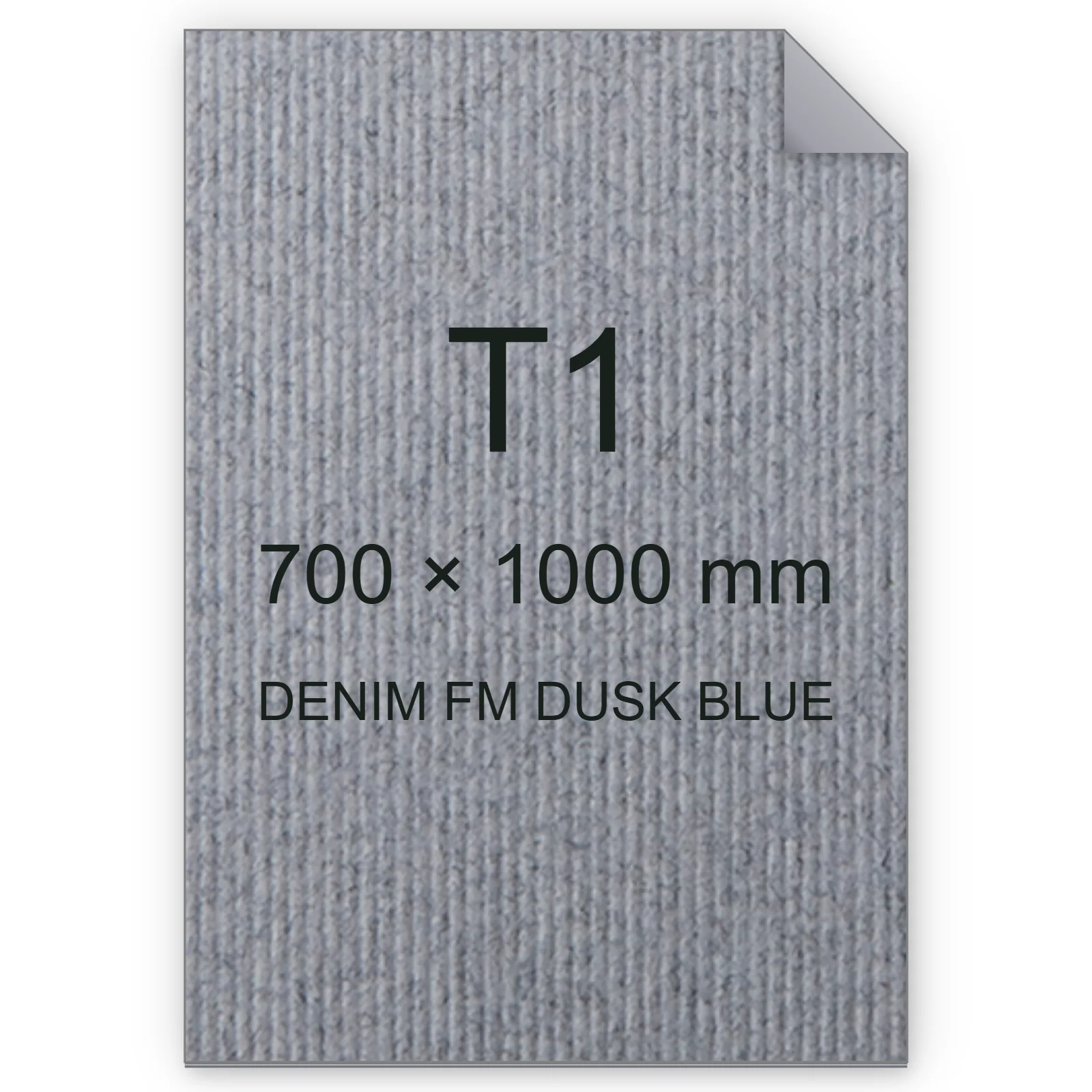 Cartoncino Favini, Refit, 250 g/m², T1, DENIM FM DUSK BLUE bra6739t1