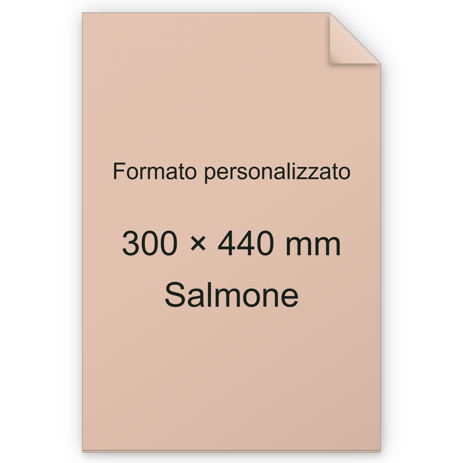 Cartoncino Favini, Burano, 140 g/m², 300x440 mm, SALMONE 05 bra827A3+