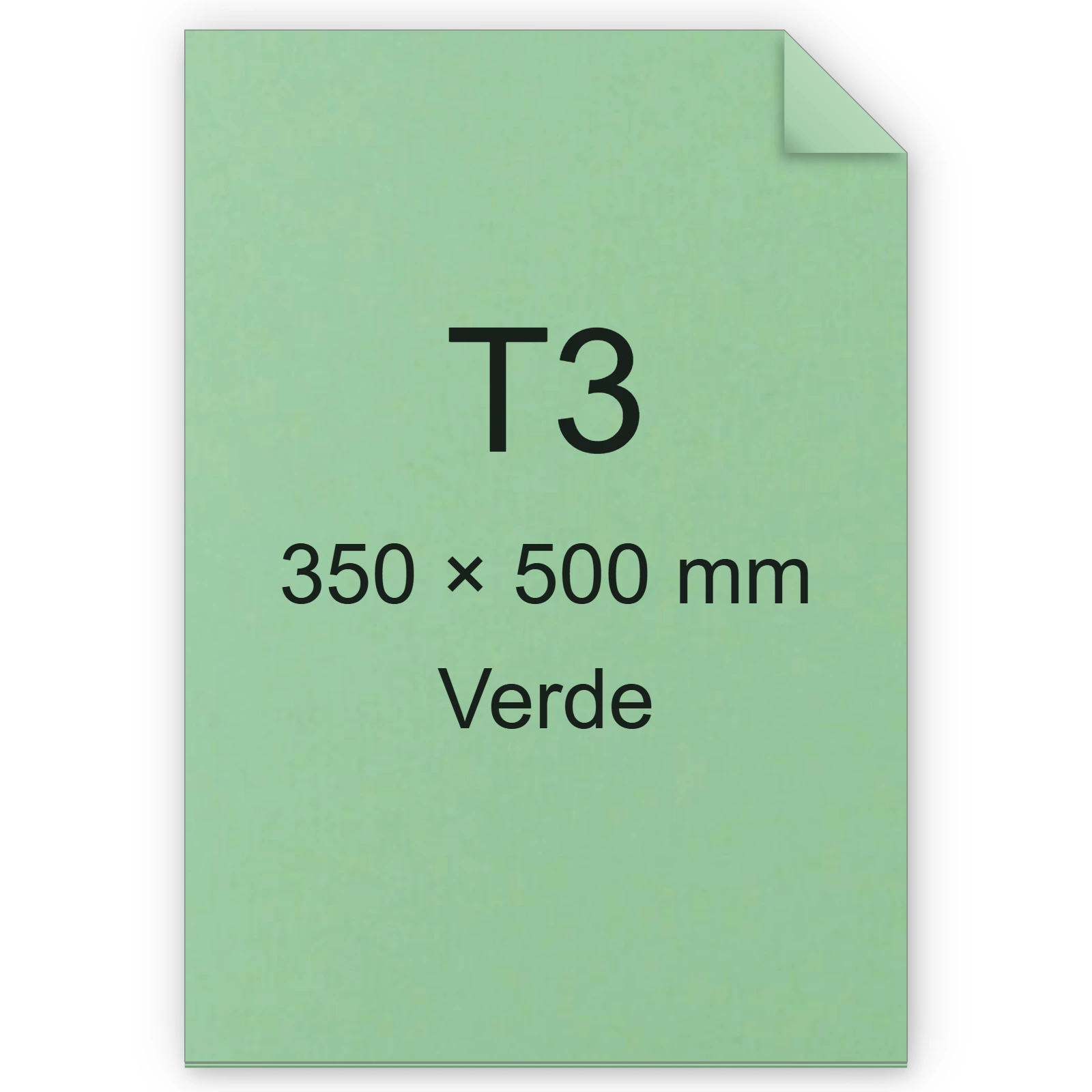 Cartoncino Favini, Burano, 120 g/m², T3, VERDE 09 bra798T3