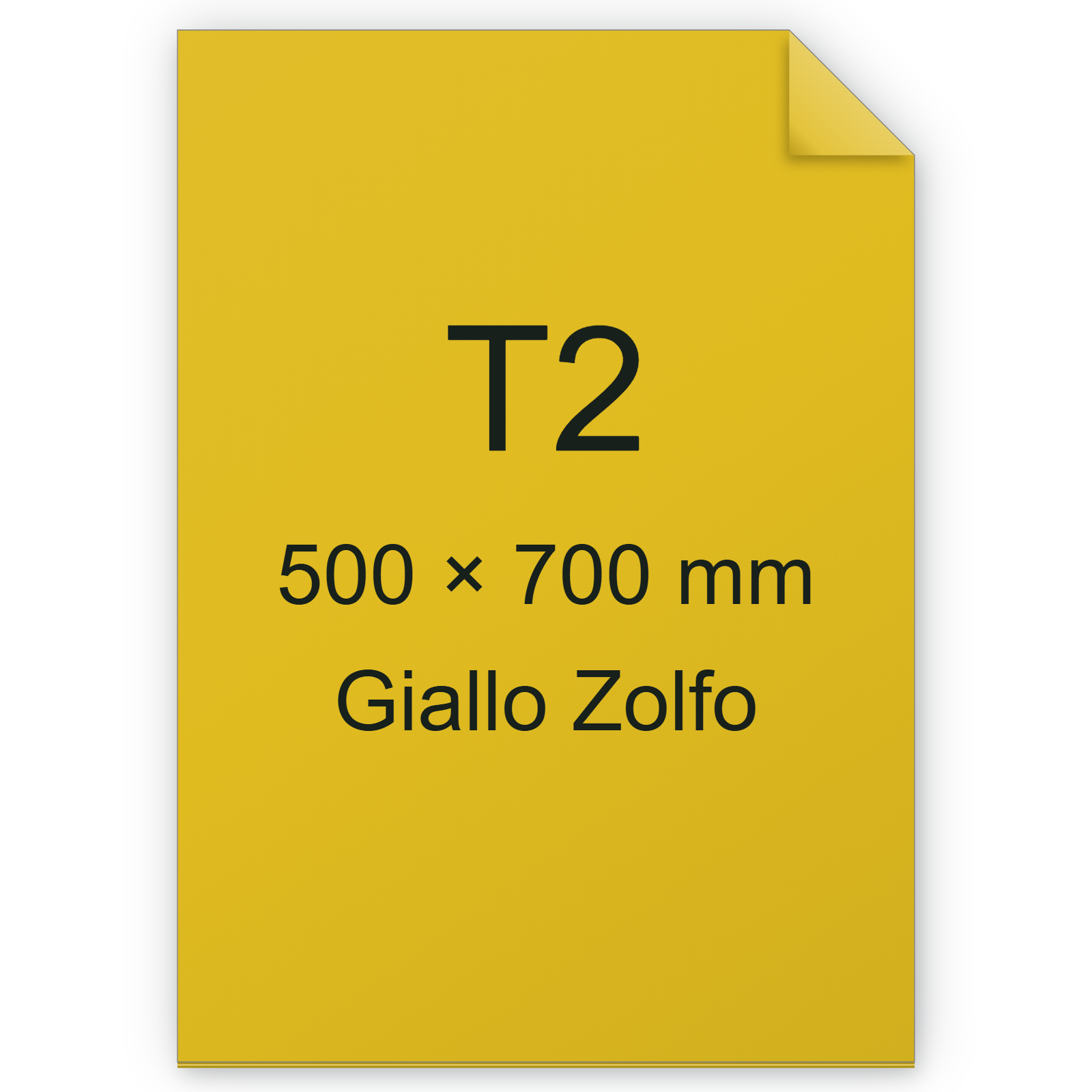 Cartoncino Favini, Burano, 200 g/m², T2, GIALLO ZOLFO 51 BRA850t2