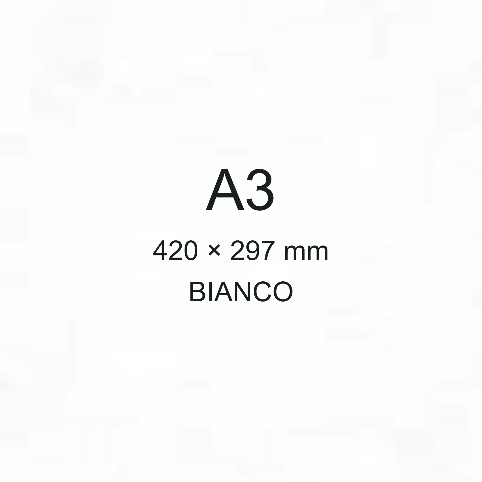 Cartoncino Favini, Assorbente, 220 g/m², A3, BIANCO BRA143a3 - immagine aggiuntiva