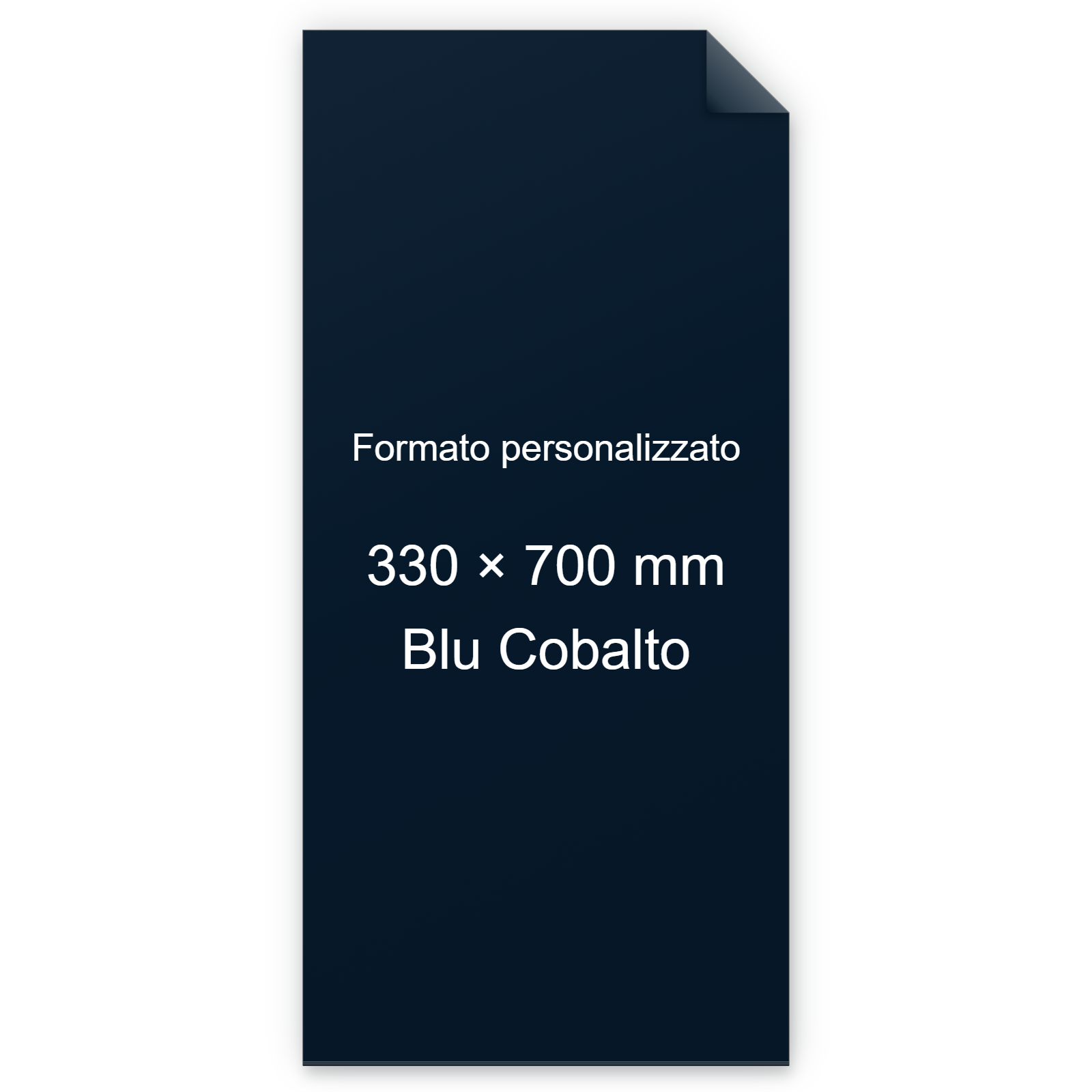 Cartoncino Favini, Burano, 320 g/m², 330x700 mm, BLU COBALTO 66 BRA860sb