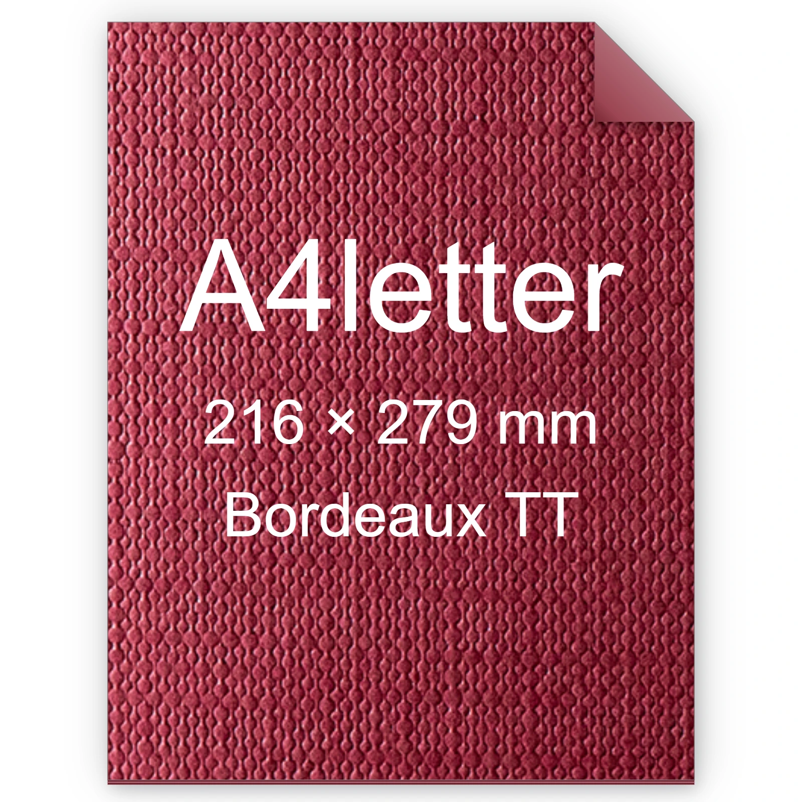 Cartoncino Favini, Classy Covers, 120 g/m², A4letter, BORDEAUX TT bra6623a4letter