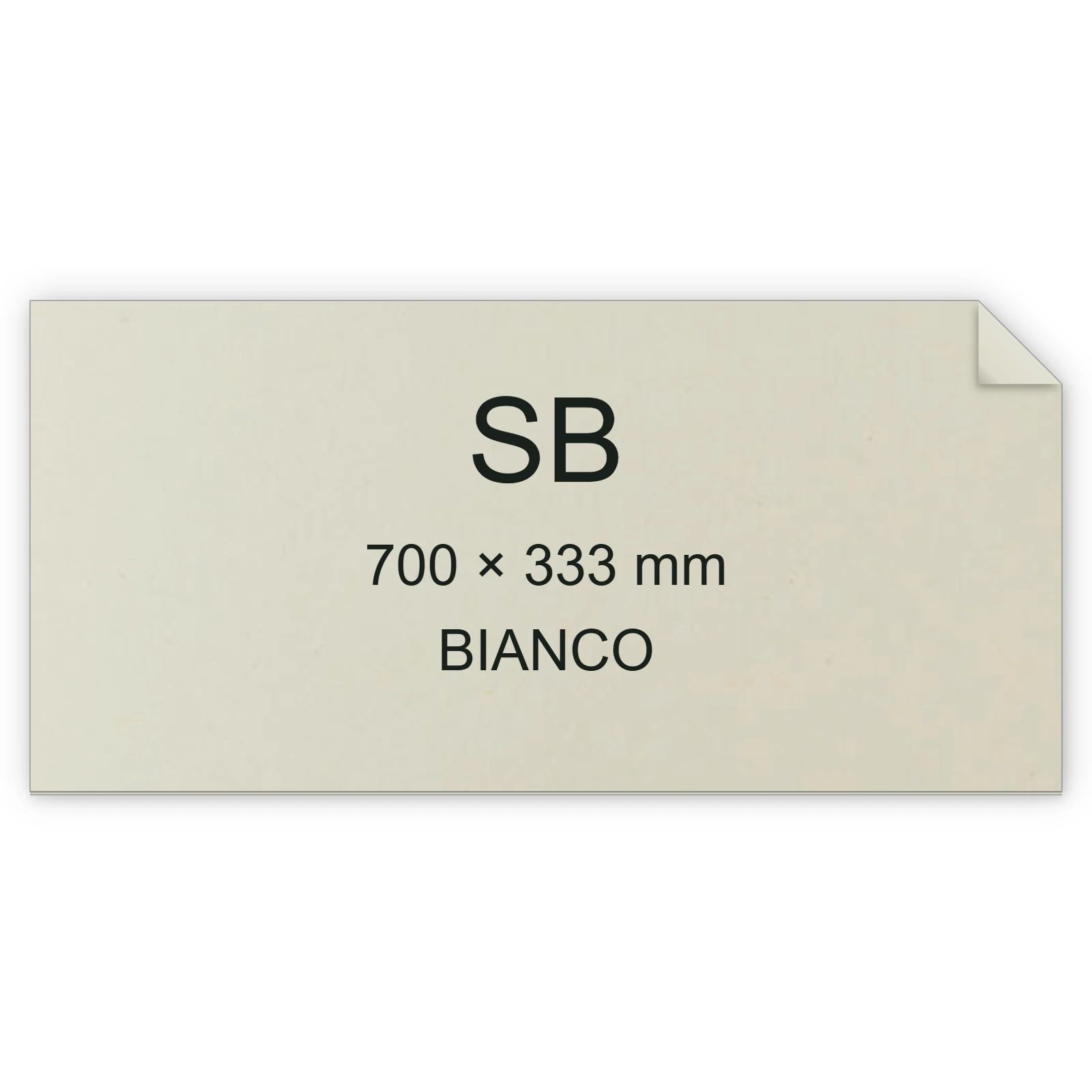Cartoncino Favini, Shiro Echo, 140 g/m², SB, BIANCO bra6577sb
