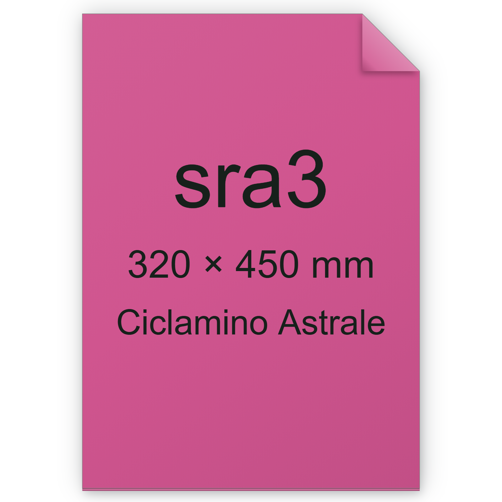Cartoncino Favini, Burano, 140 g/m², SRA3, CICLAMINO ASTRALE 58 bra583sra3