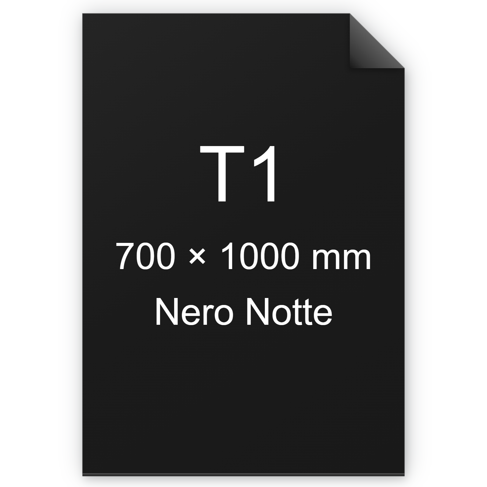 Cartoncino Favini, Burano, 200 g/m², T1, NERO NOTTE 63 BRA602t1
