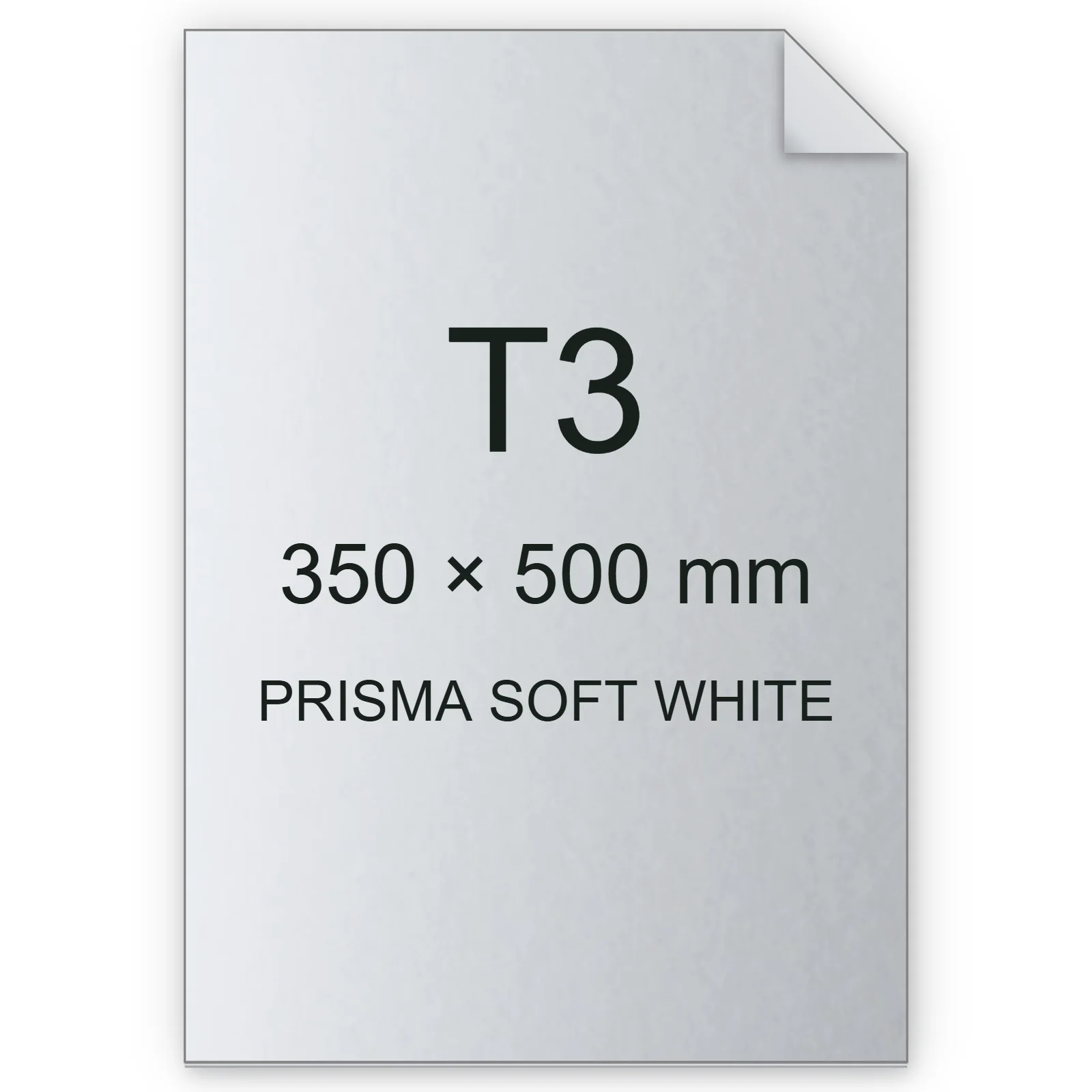 Cartoncino Favini, Dolce Vita, 320 g/m², T3, PRISMA SOFT WHITE bra6762t3