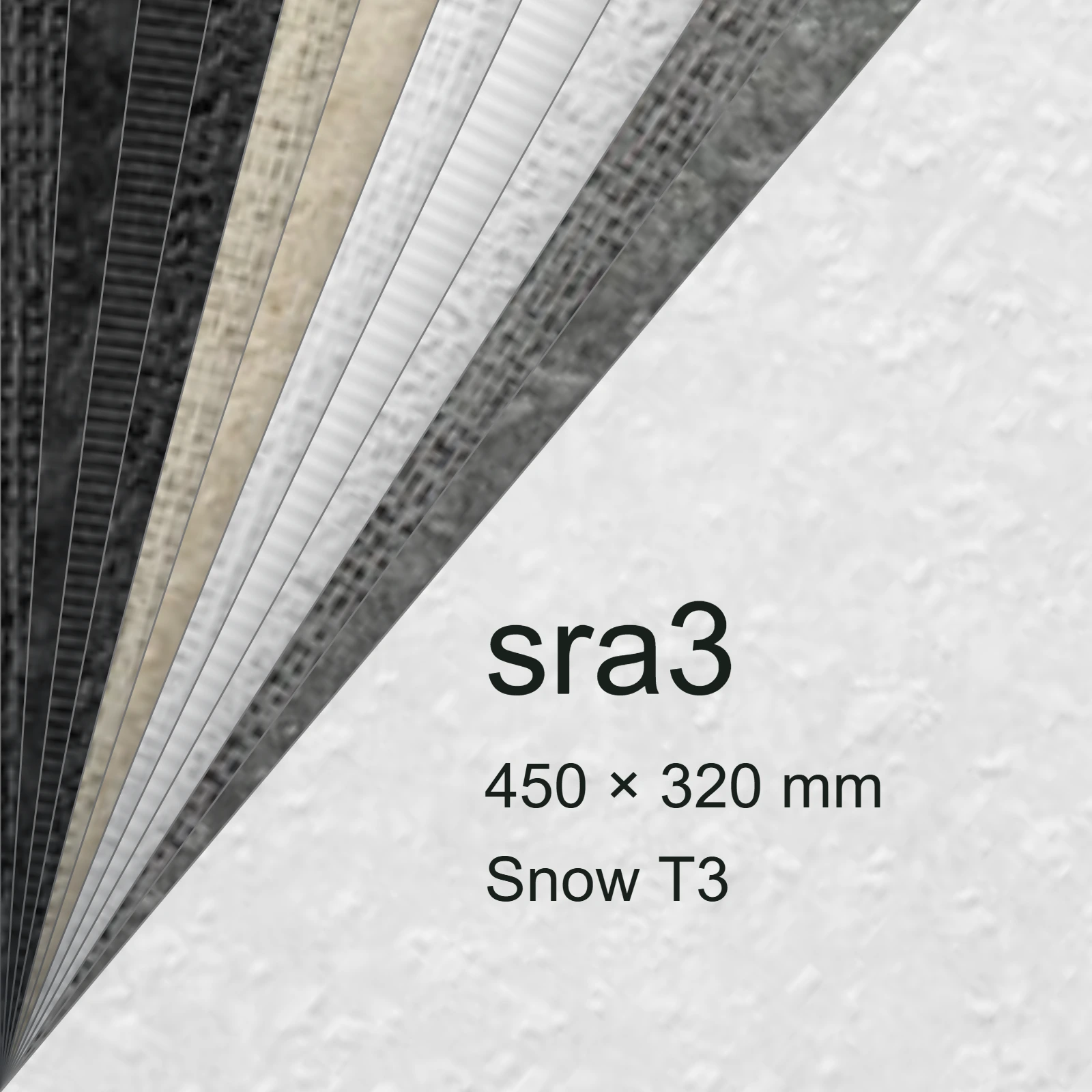 Carta Favini, Classy Covers, 115 g/m², sra3, SNOW T3 bra6640sra3 - immagine aggiuntiva