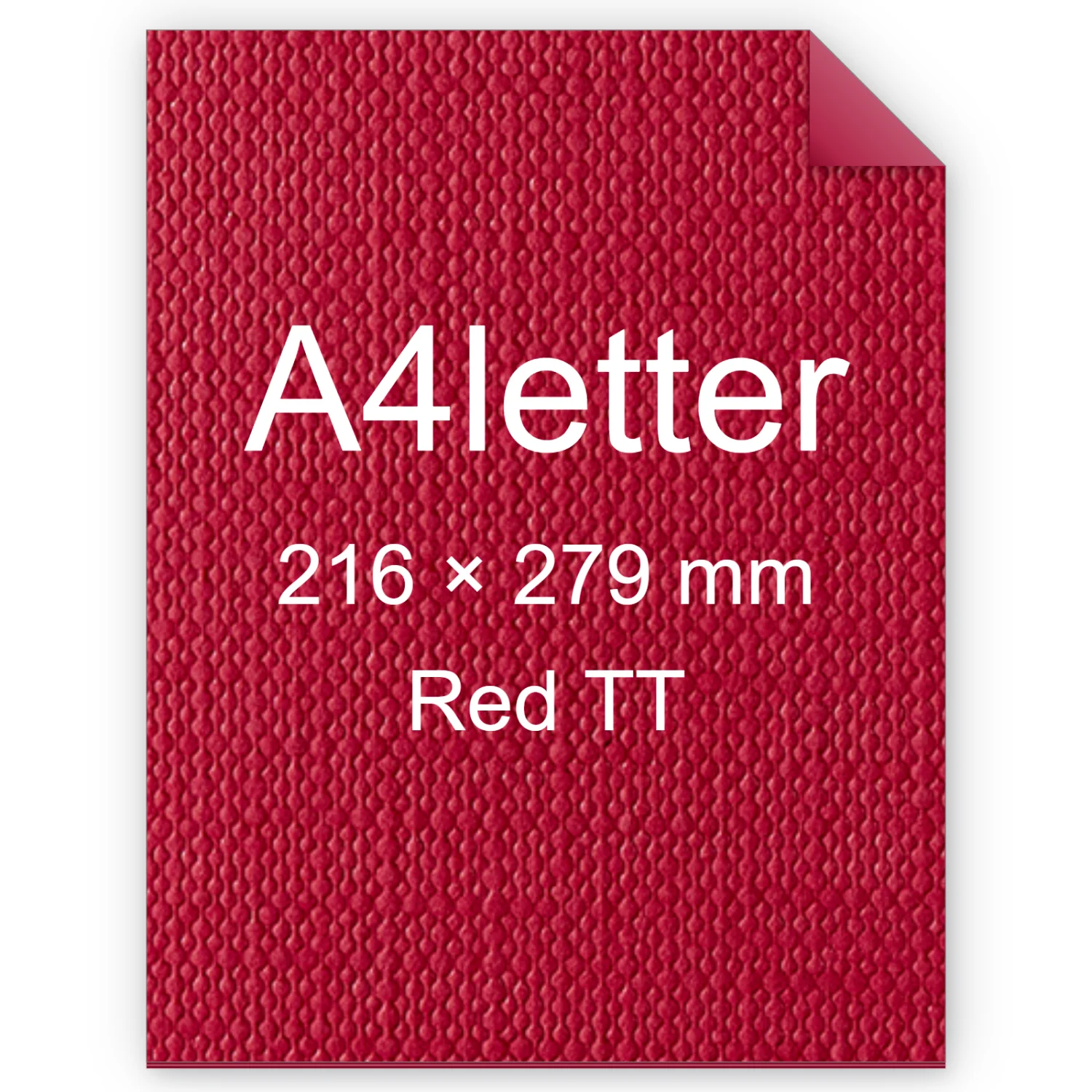 Cartoncino Favini, Classy Covers, 120 g/m², A4letter, RED TT bra6617a4letter