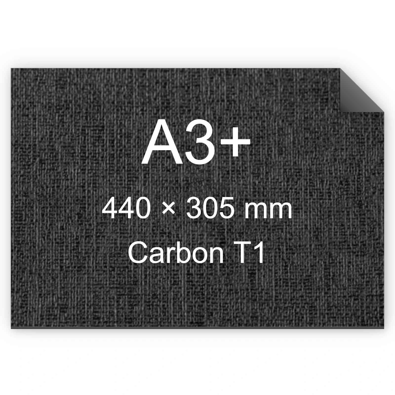 Carta Favini, Classy Covers, 115 g/m², A3+, CARBON T1 bra6647a3+