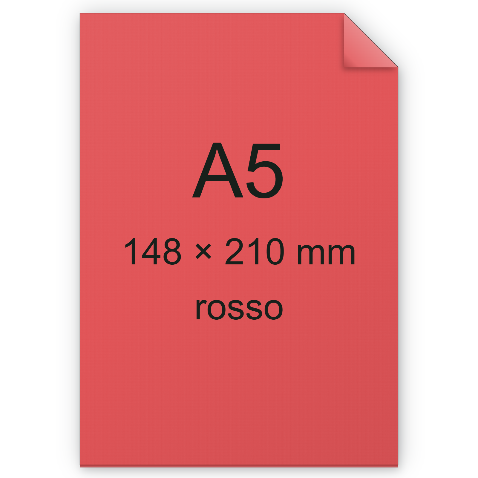 Cartoncino ManilaFormosa ROSSO, a5, 140gr BRA536a5