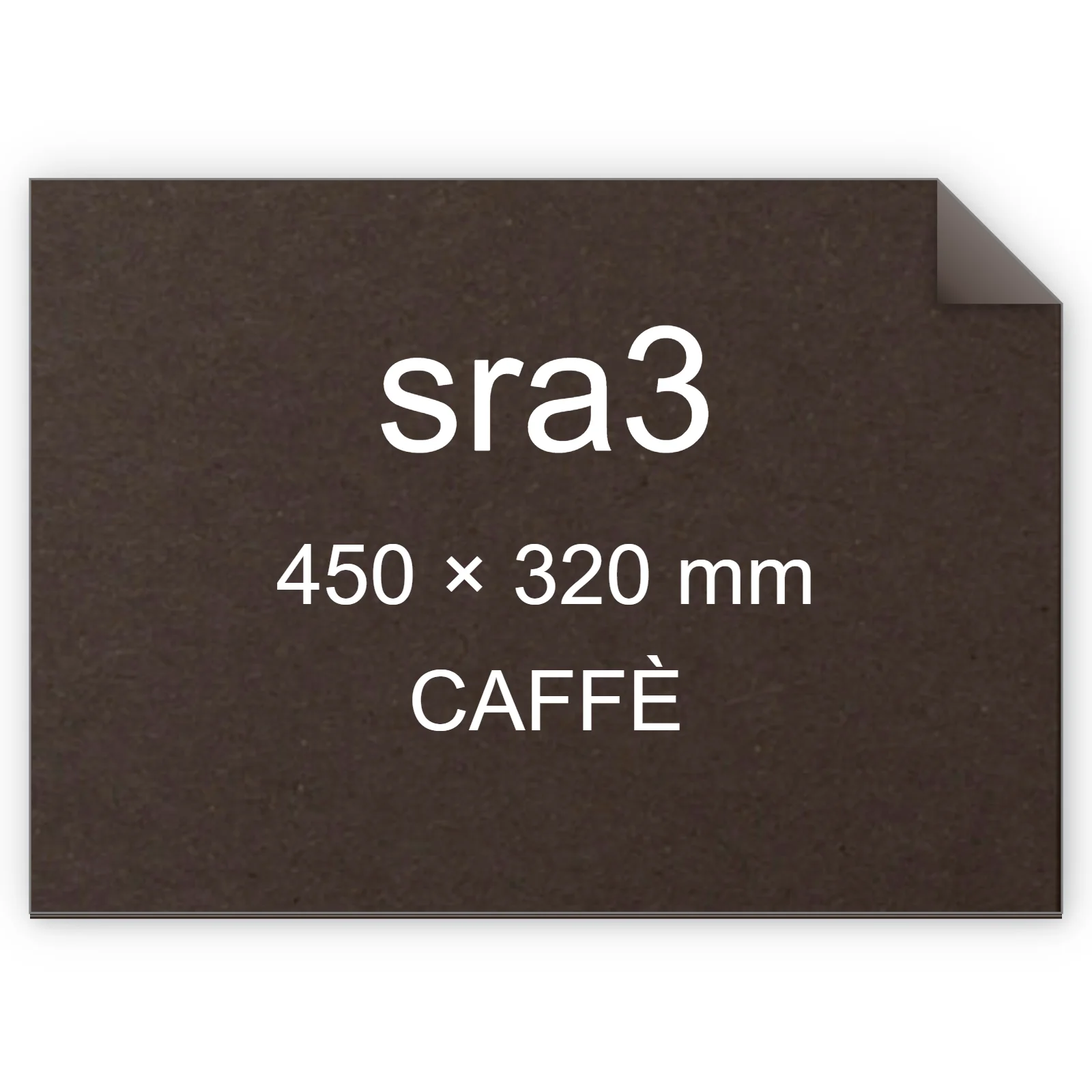 Cartoncino Favini, Crush, 350 g/m², sra3, CAFFÈ bra6721sra3