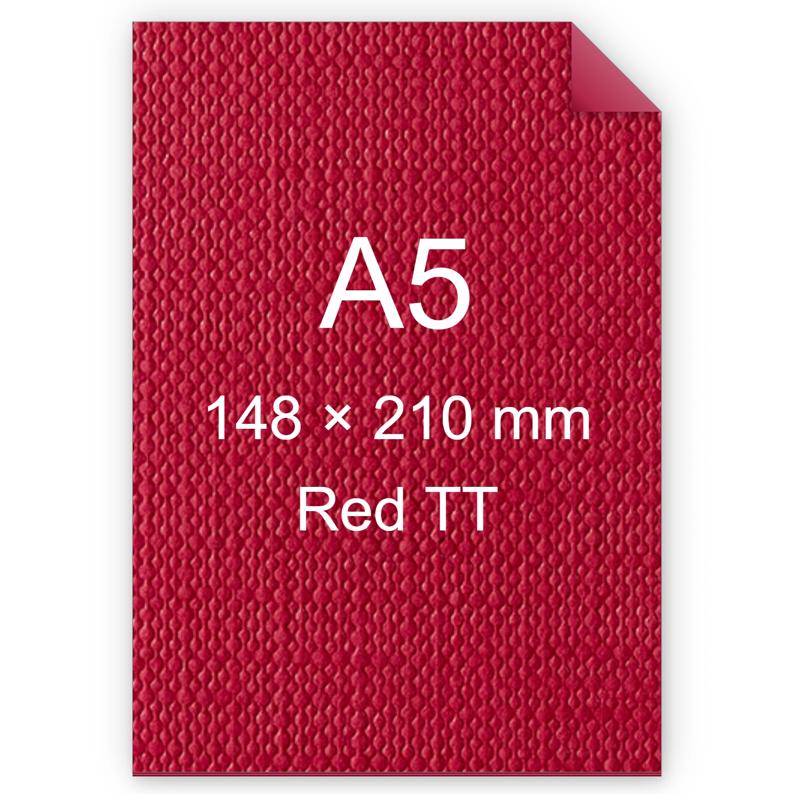 Cartoncino Favini, Classy Covers, 120 g/m², A5, RED TT bra6617a5