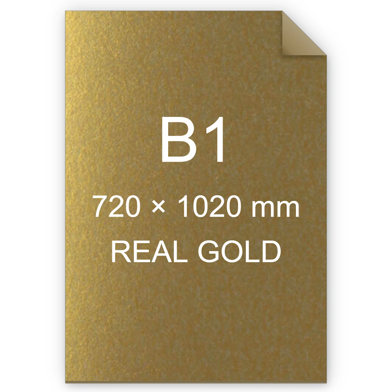 Cartoncino Favini, Majestic Luxus, 290 g/m², B1, REAL GOLD bra632b1