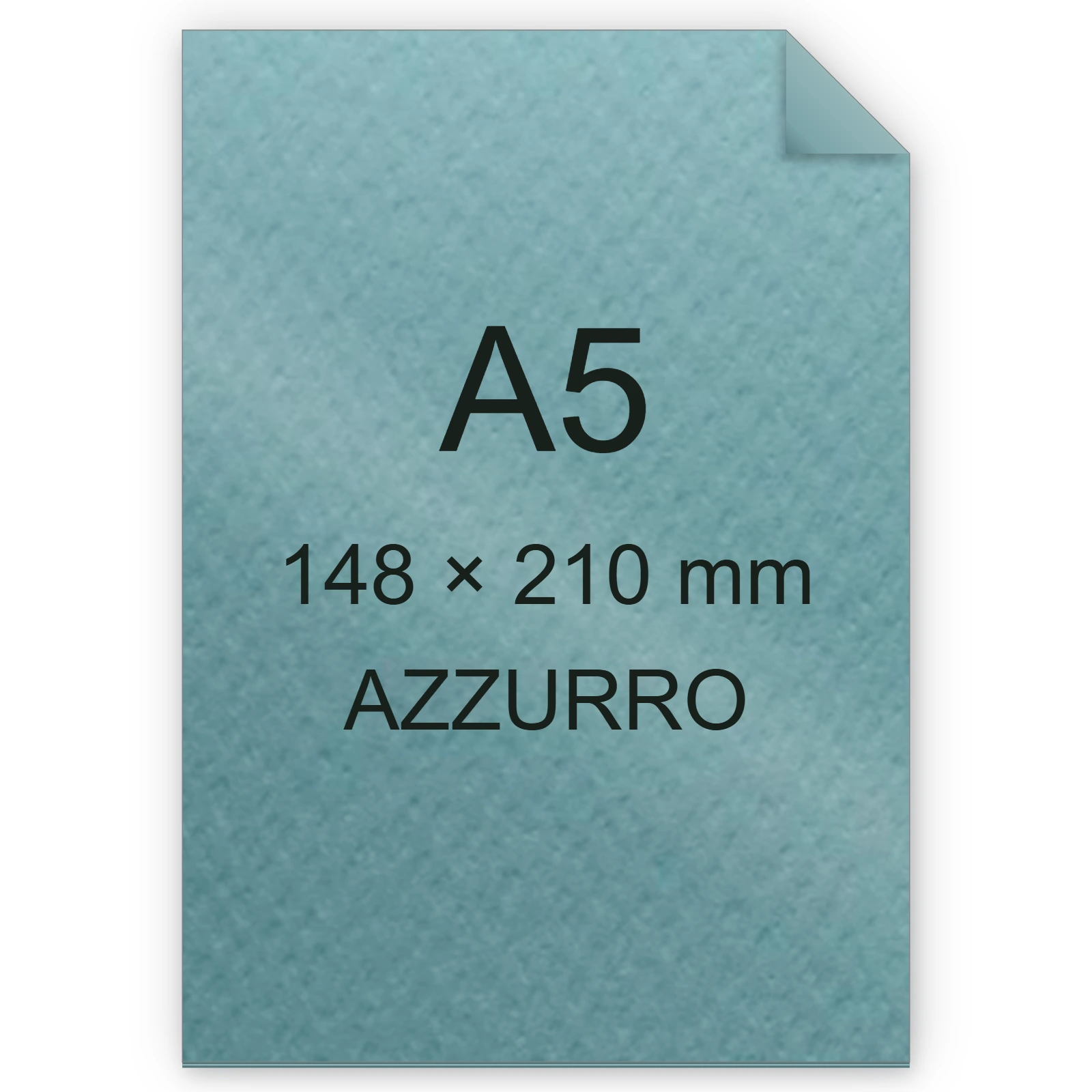 Cartoncino Favini, Prisma Plastificato, 250 g/m², A5, AZZURRO bra1327A5