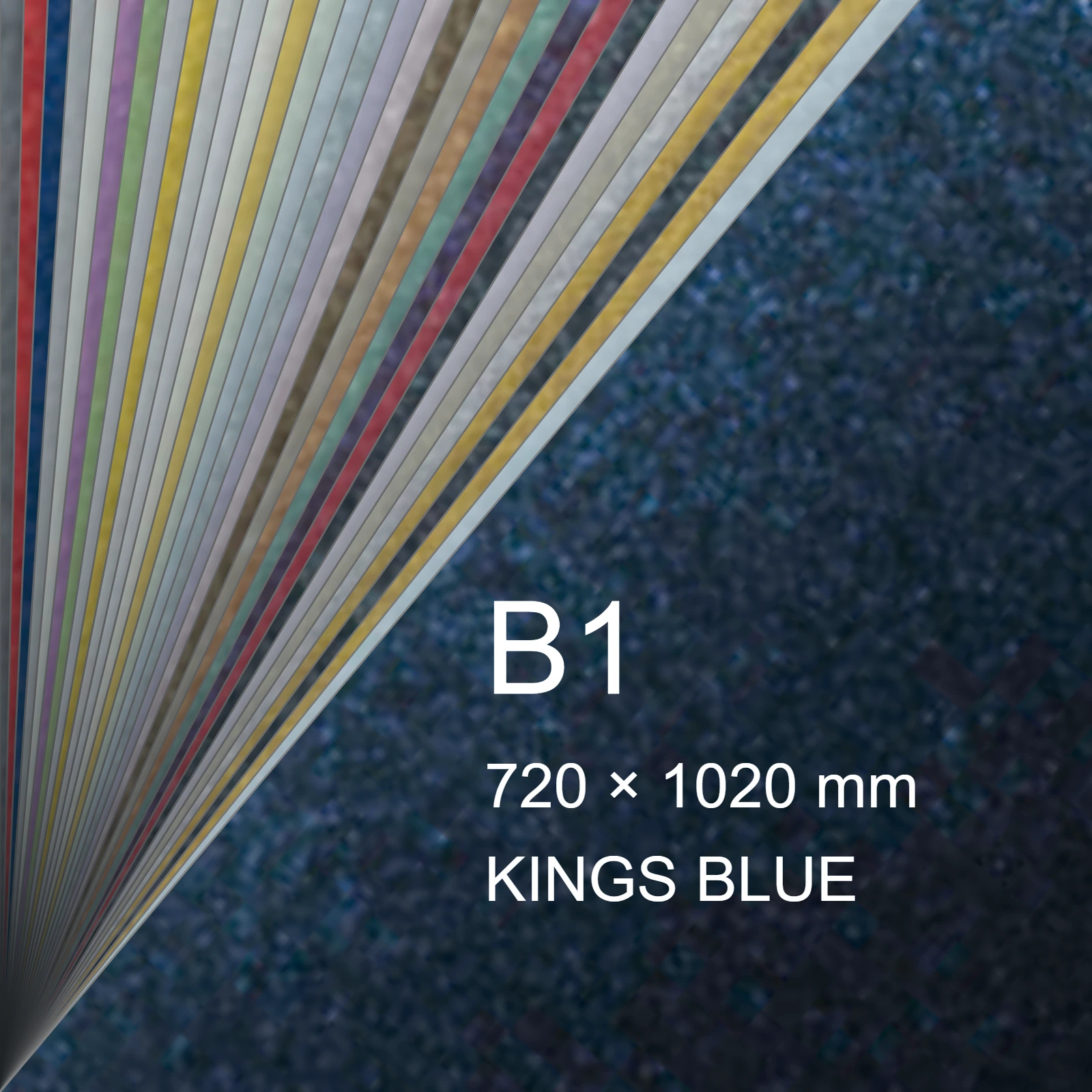 Cartoncino Favini, Majestic Classic, 290 g/m², B1, KINGS BLUE bra761b1 - immagine aggiuntiva