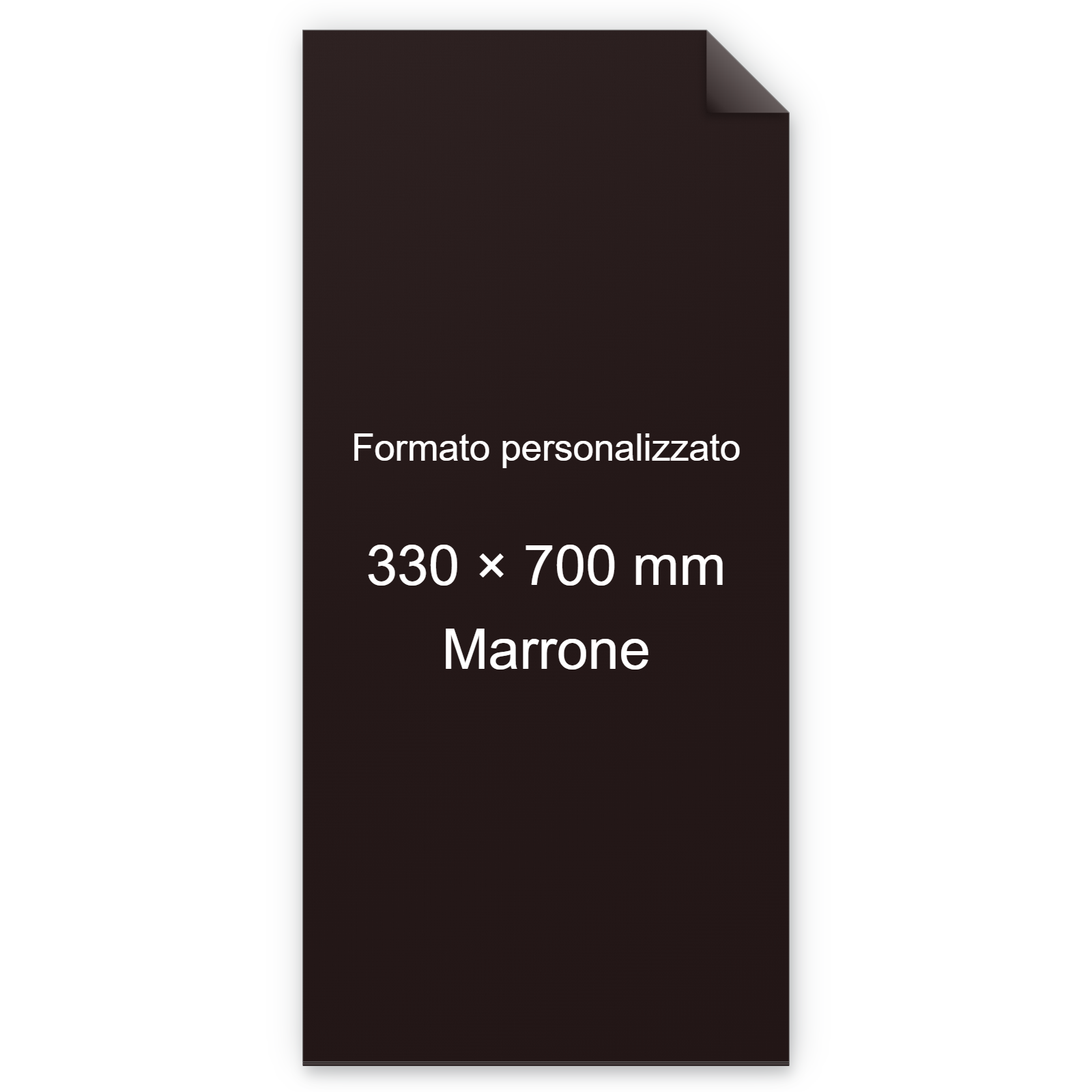 Cartoncino Favini, Burano, 320 g/m², 330x700 mm, MARRONE 73 BRA817sb