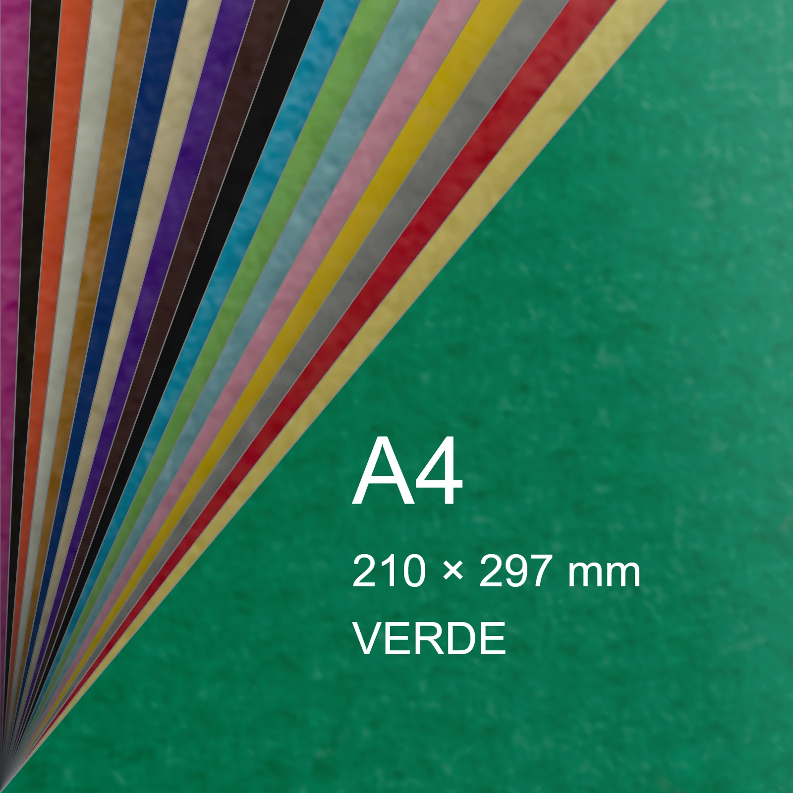 Cartoncino Favini, Prisma Plastificato, 250 g/m², A4, VERDE bra1321 - immagine aggiuntiva
