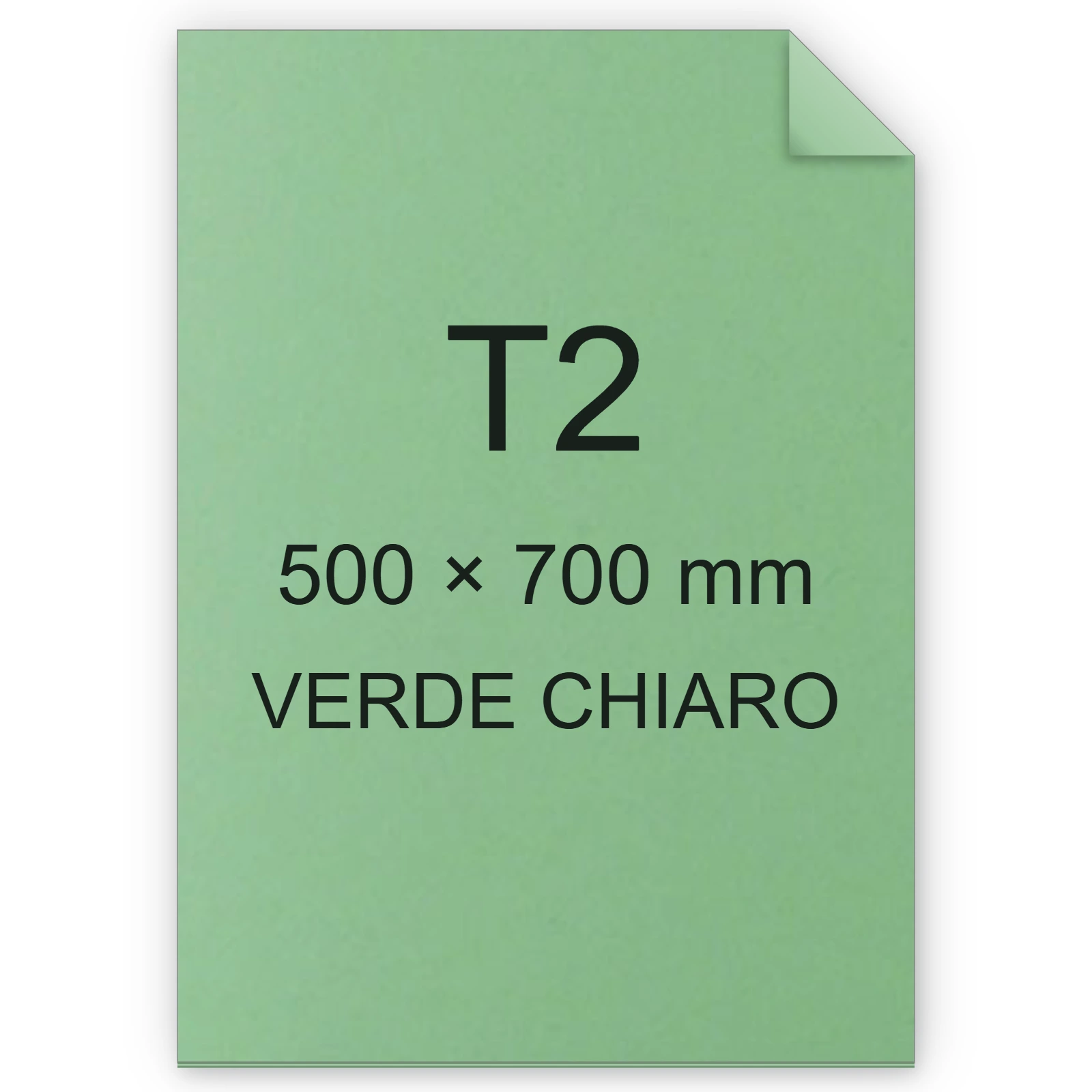 Cartoncino Favini, Bristol Color, 200 g/m², T2, VERDE CHIARO 09 FAVA35P302