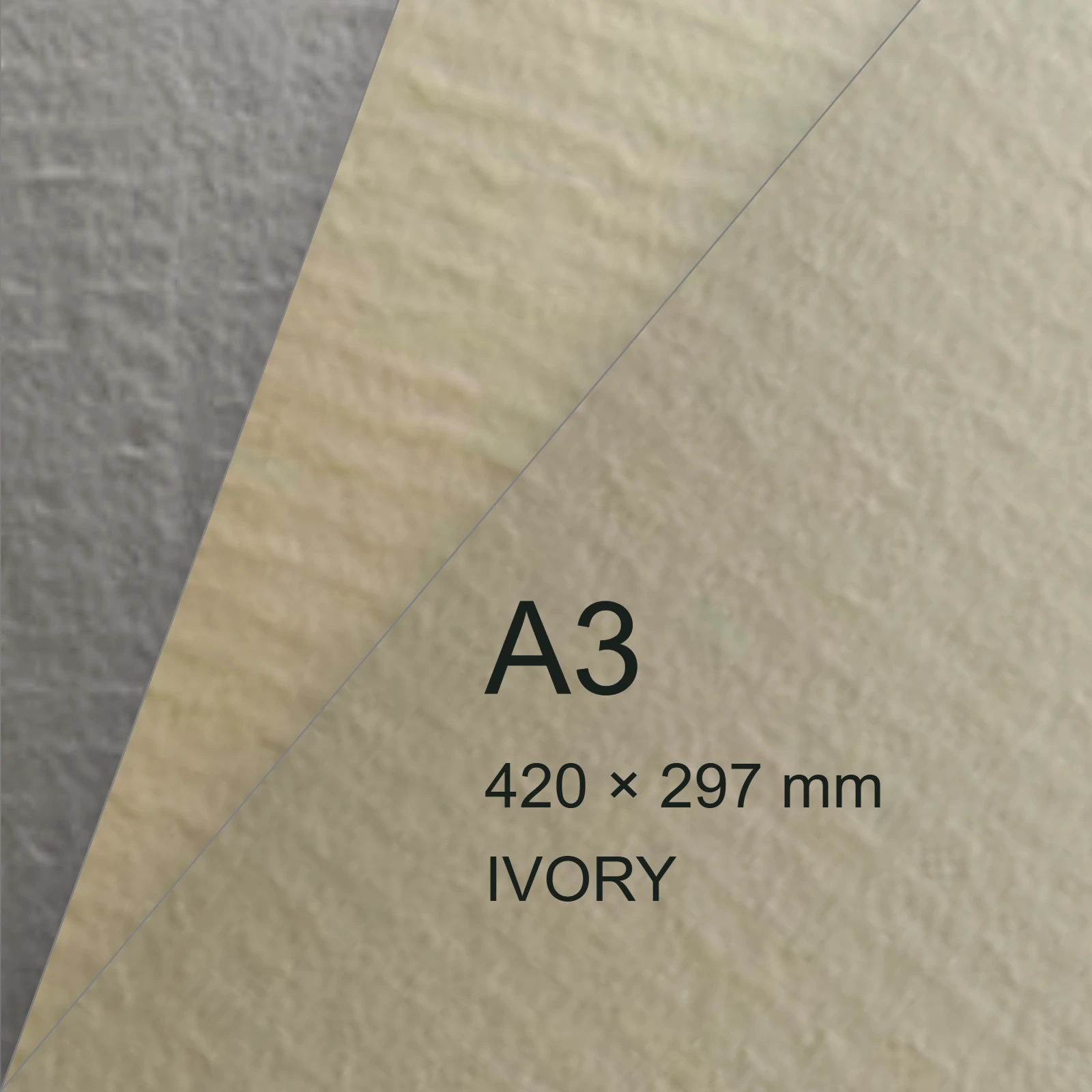 Cartoncino Favini, Contact Laid, 120 g/m², A3, IVORY bra6597a3 - immagine aggiuntiva