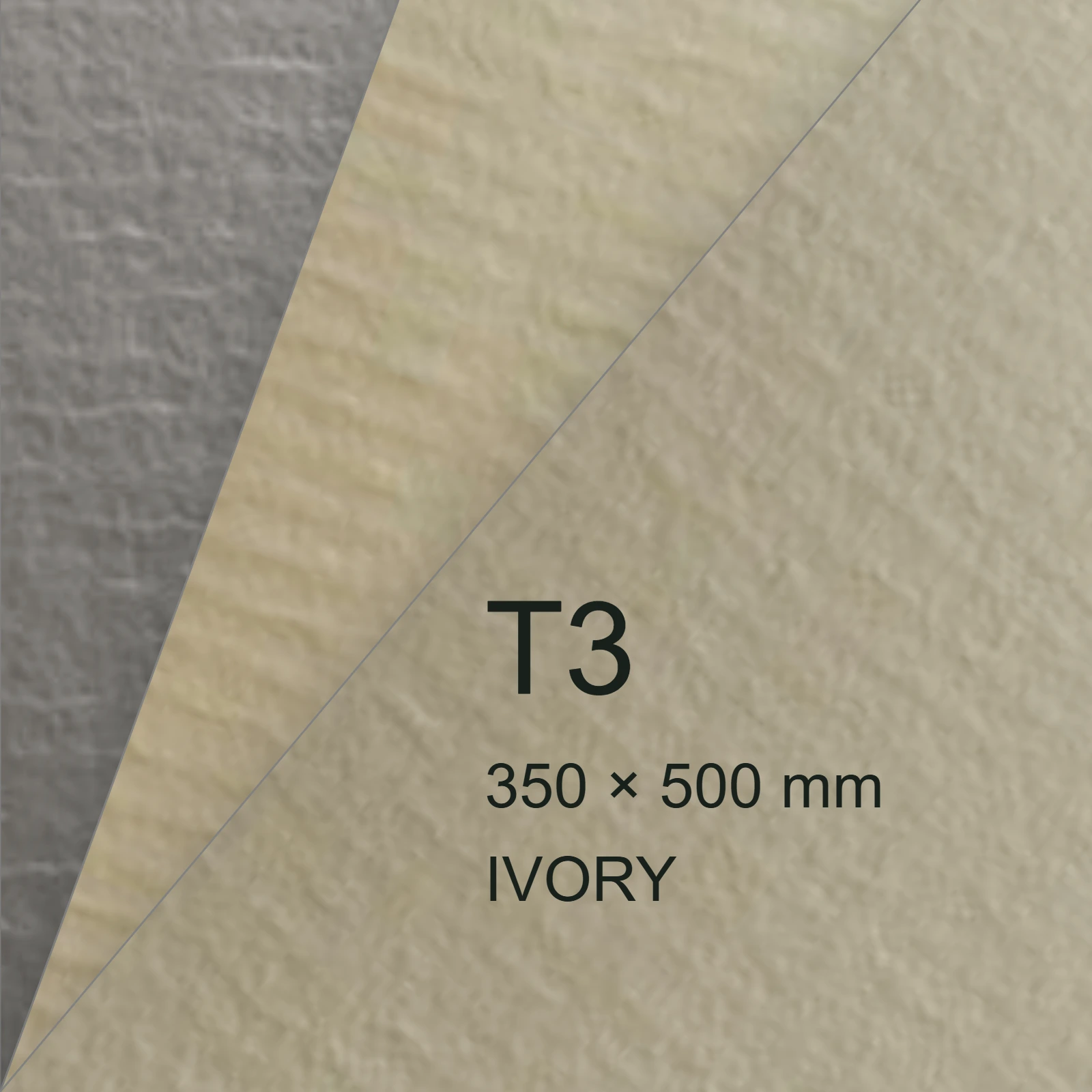 Carta Favini, Contact Laid, 90 g/m², T3, IVORY bra6596t3 - immagine aggiuntiva