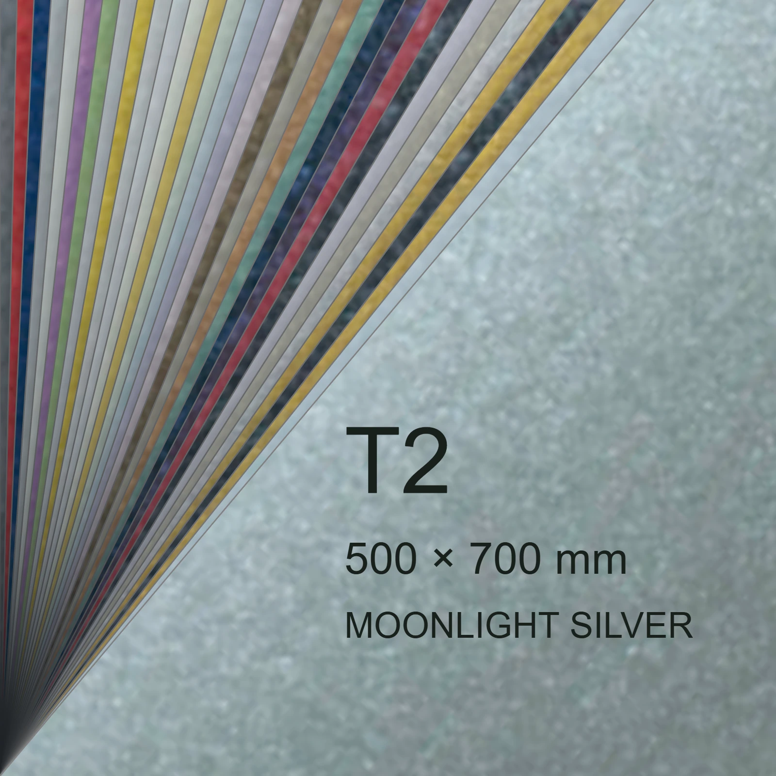 Cartoncino Favini, Majestic Classic, 290 g/m², T2, MOONLIGHT SILVER bra754t2 - immagine aggiuntiva
