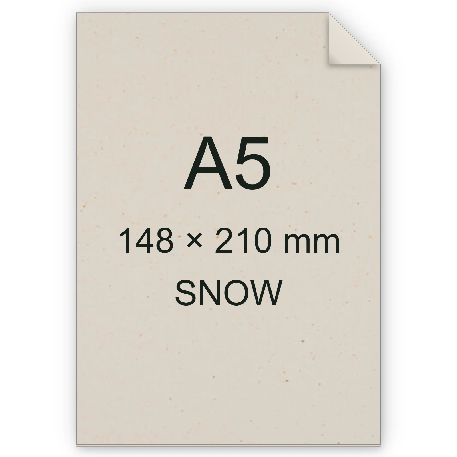 Cartoncino Favini, Sparto, 250 g/m², A5, SNOW bra6554a5