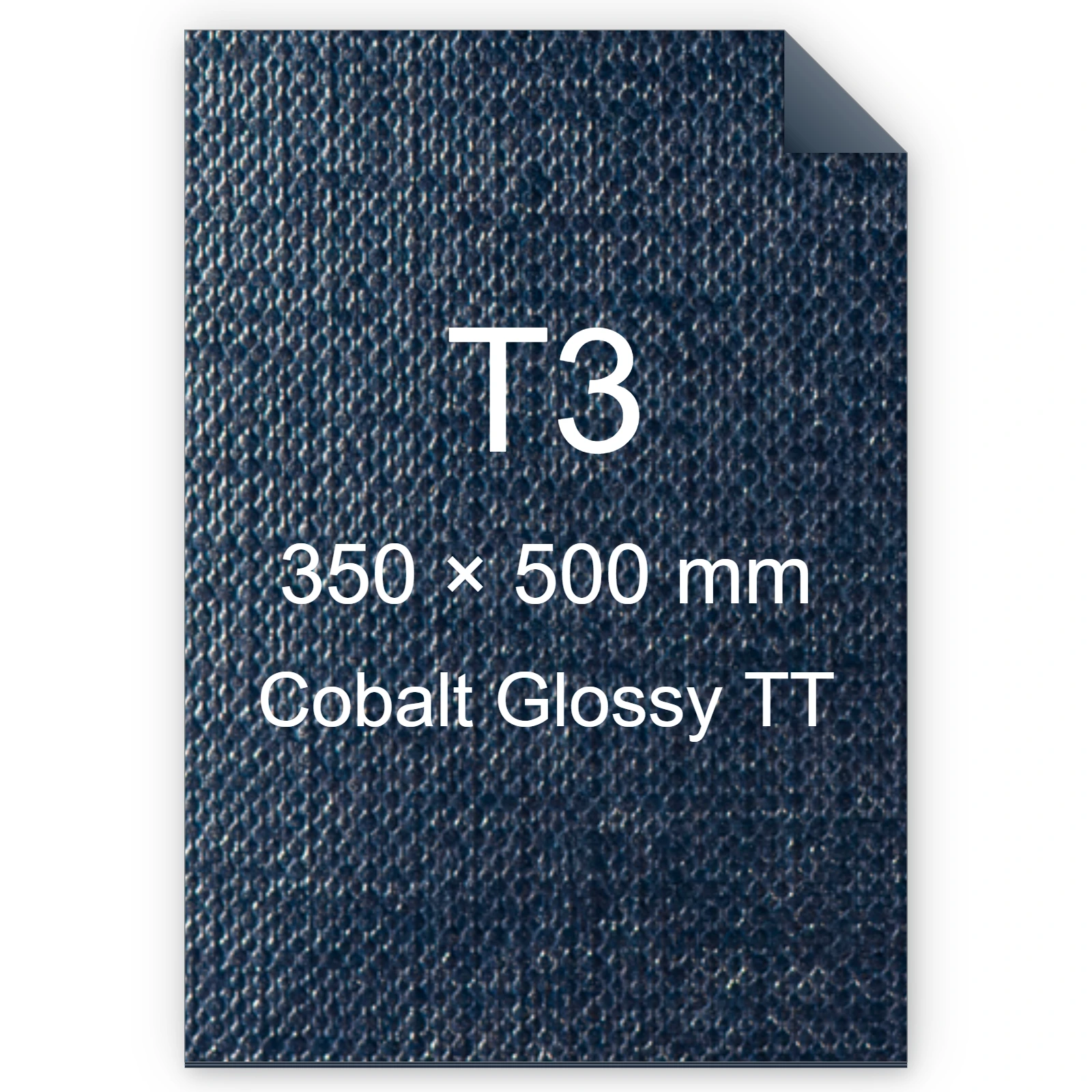 Cartoncino Favini, Classy Covers, 125 g/m², T3, COBALT GLOSSY TT bra6637t3