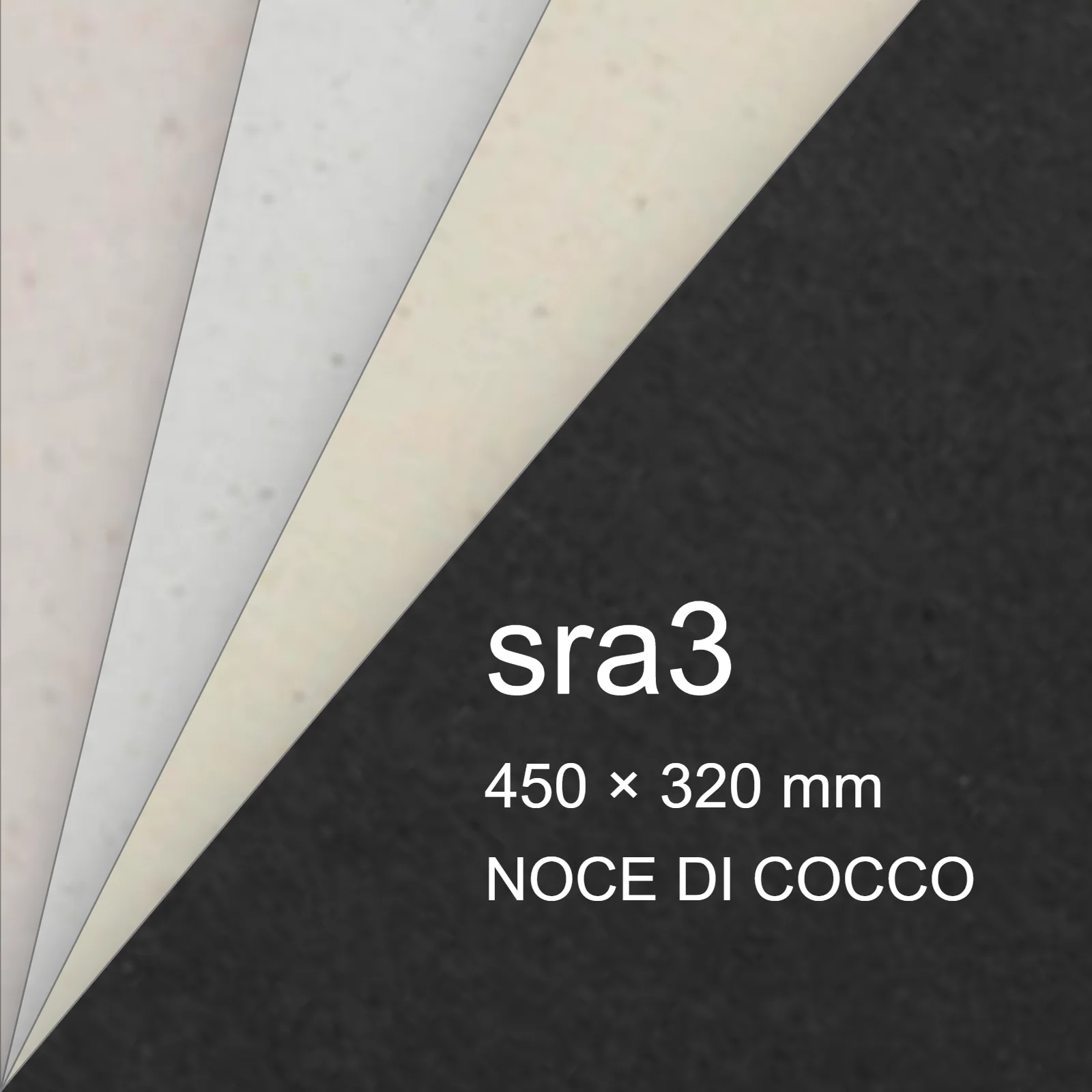 Carta Favini, Crush, 100 g/m², sra3, NOCE DI COCCO bra6722sra3 - immagine aggiuntiva