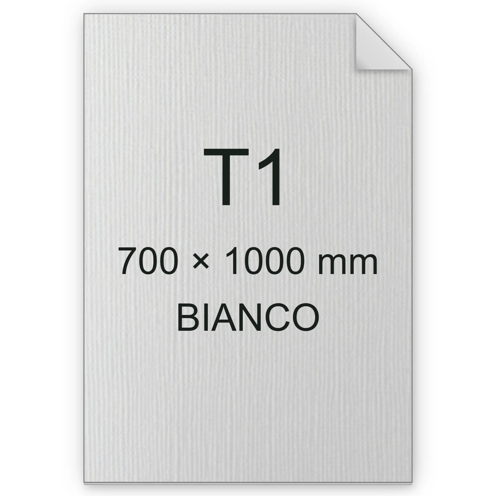 Cartoncino Favini, Bianco Flash Premium trama tela, 300 g/m², T1, BIANCO bra6803t1