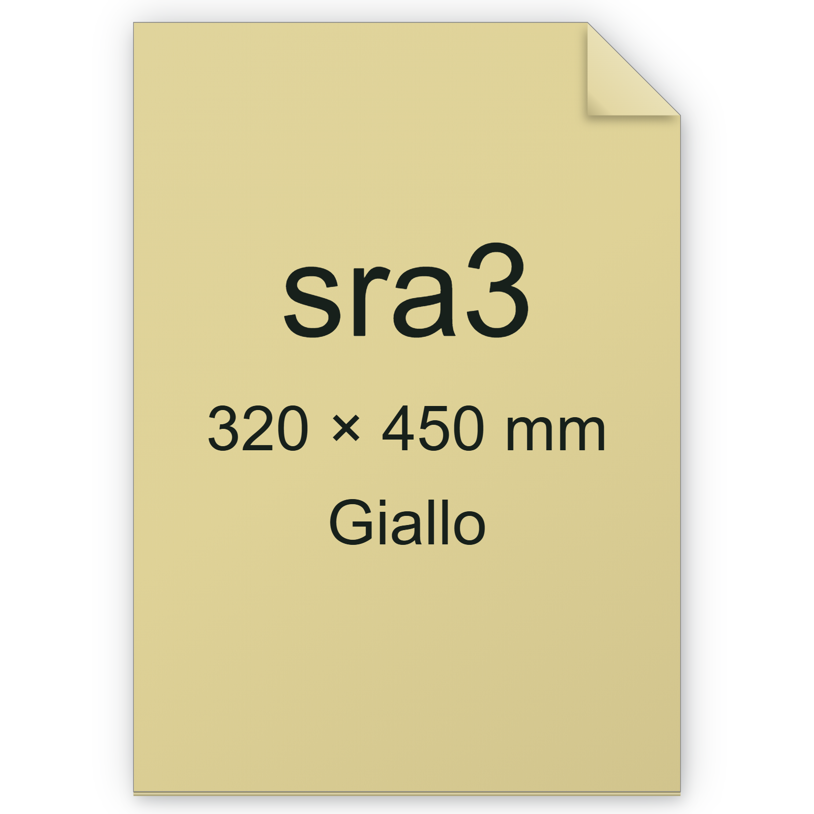 Cartoncino Favini, Burano, 120 g/m², SRA3, GIALLO 07 bra794sra3