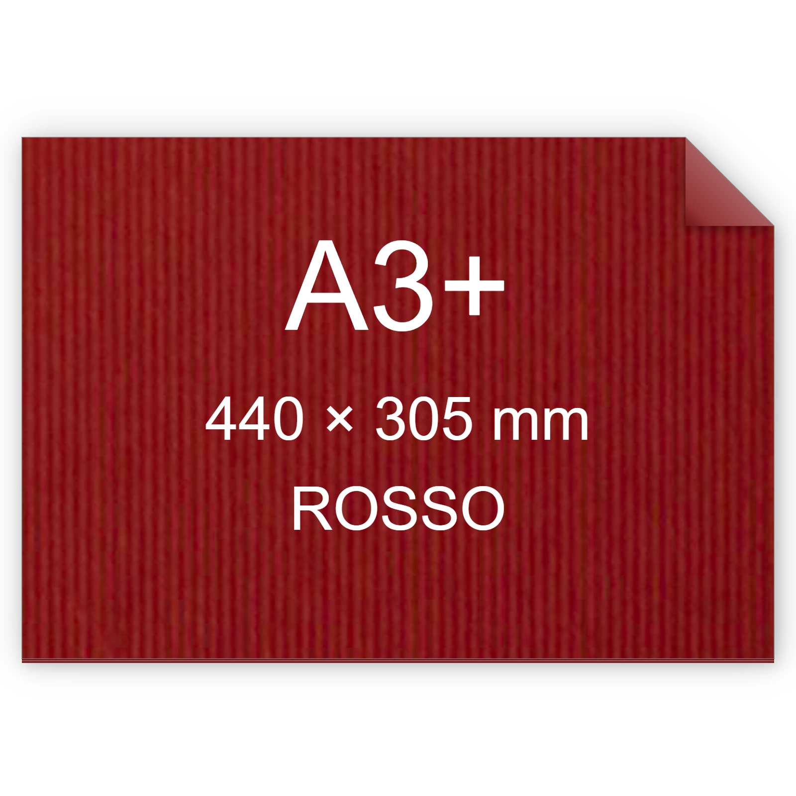 Cartoncino Favini, Twill, 240 g/m², A3+, ROSSO bra694a3+